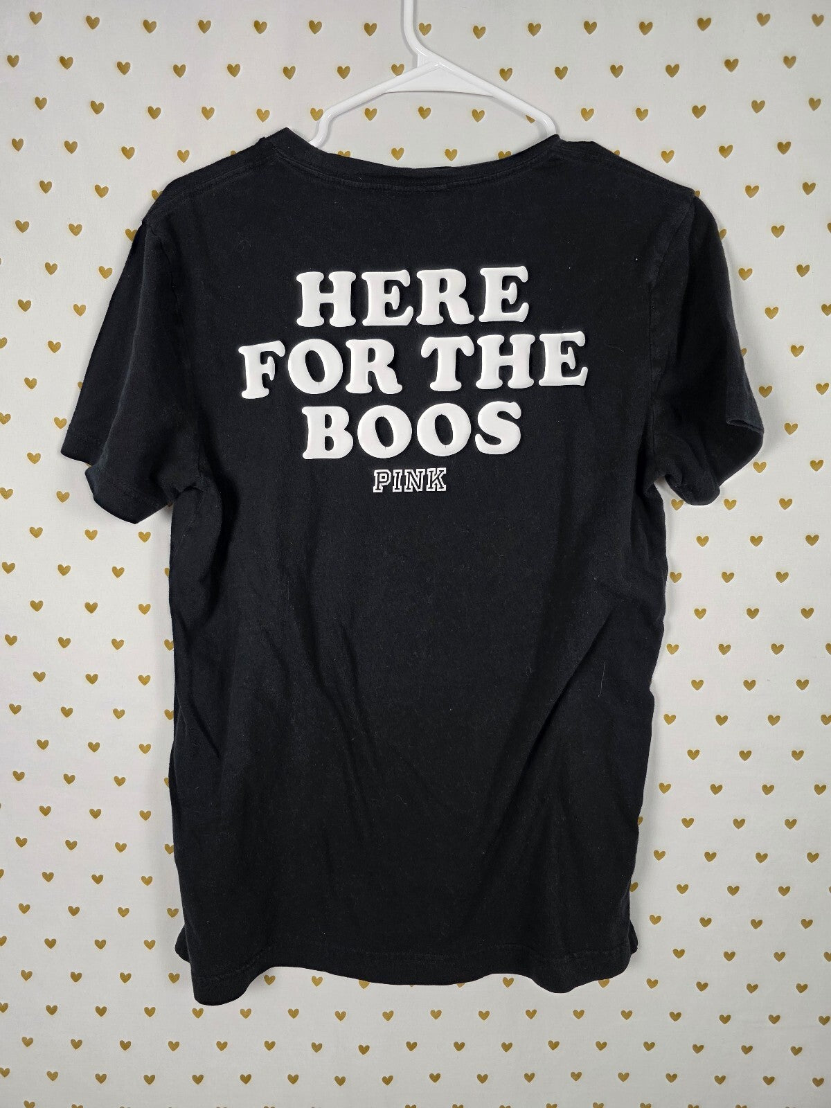 Victorias Secret PINK Halloween Here for the BOOS XS Cropped Skeleton Tee Shirt