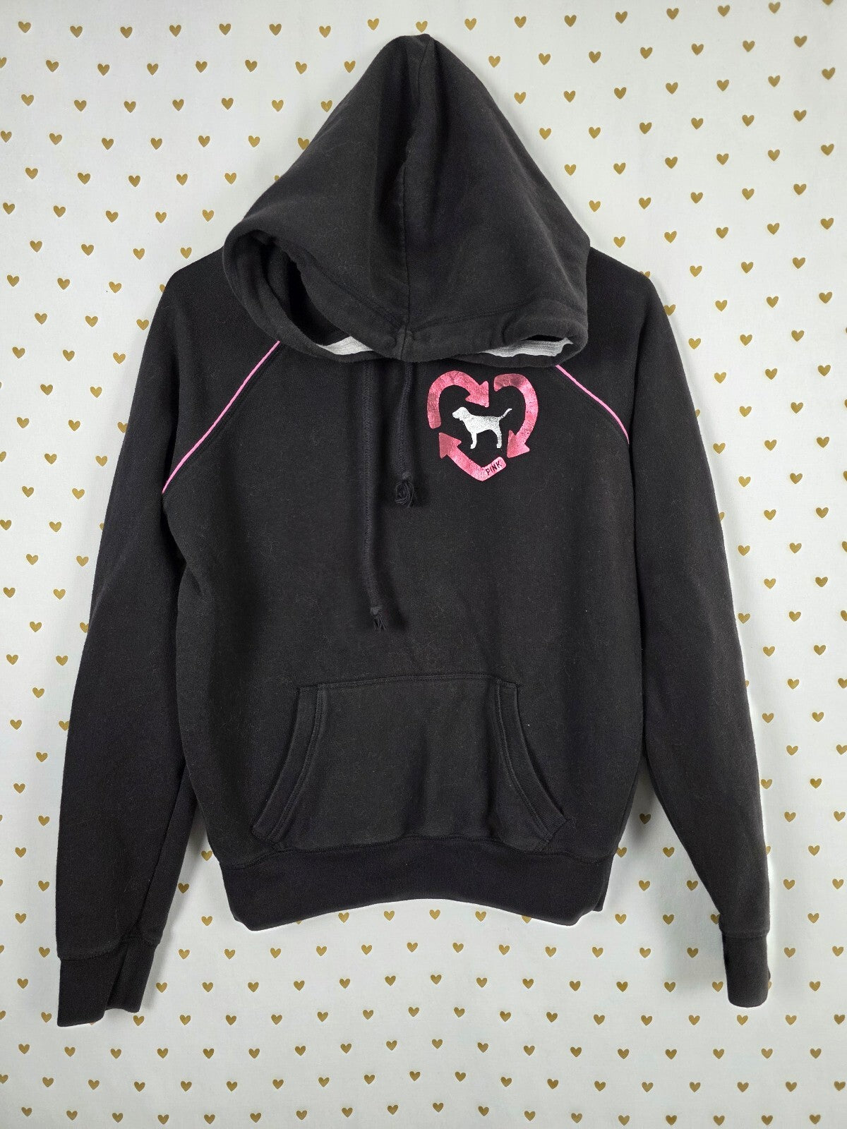 Victorias Secret Pink Vintage Y2k For the Planet recycle Hoodie Jacket XS