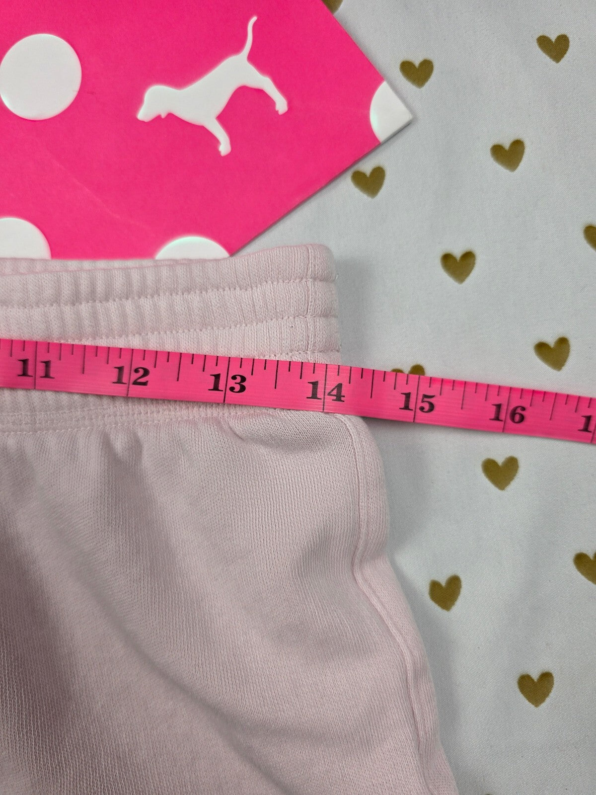 Victorias Secret PINK Vintage Logo Sweat Shorts XS