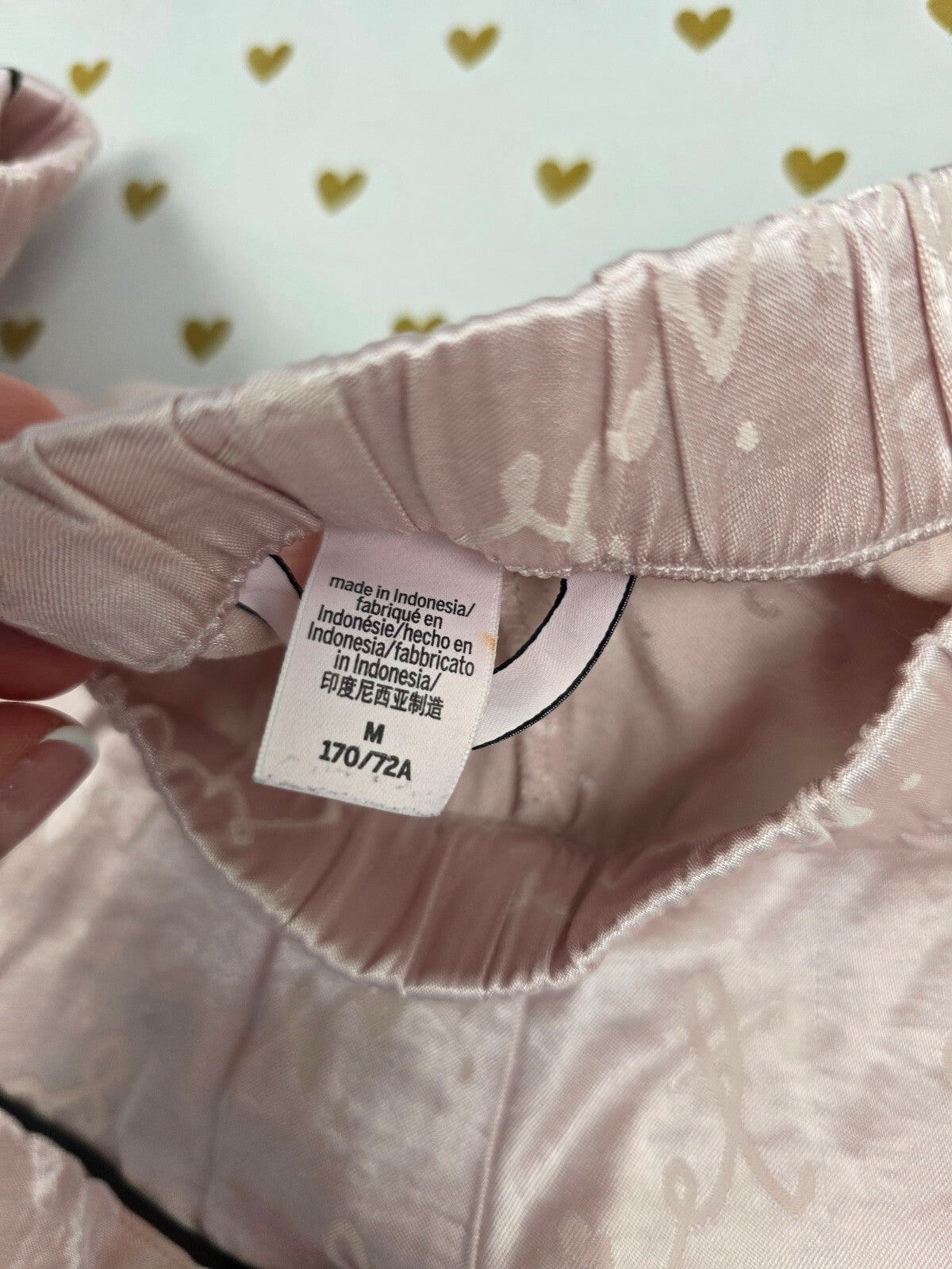 Victorias Secret PINK Satin Medium Sleep Shorts Boxers Pajama Bottoms