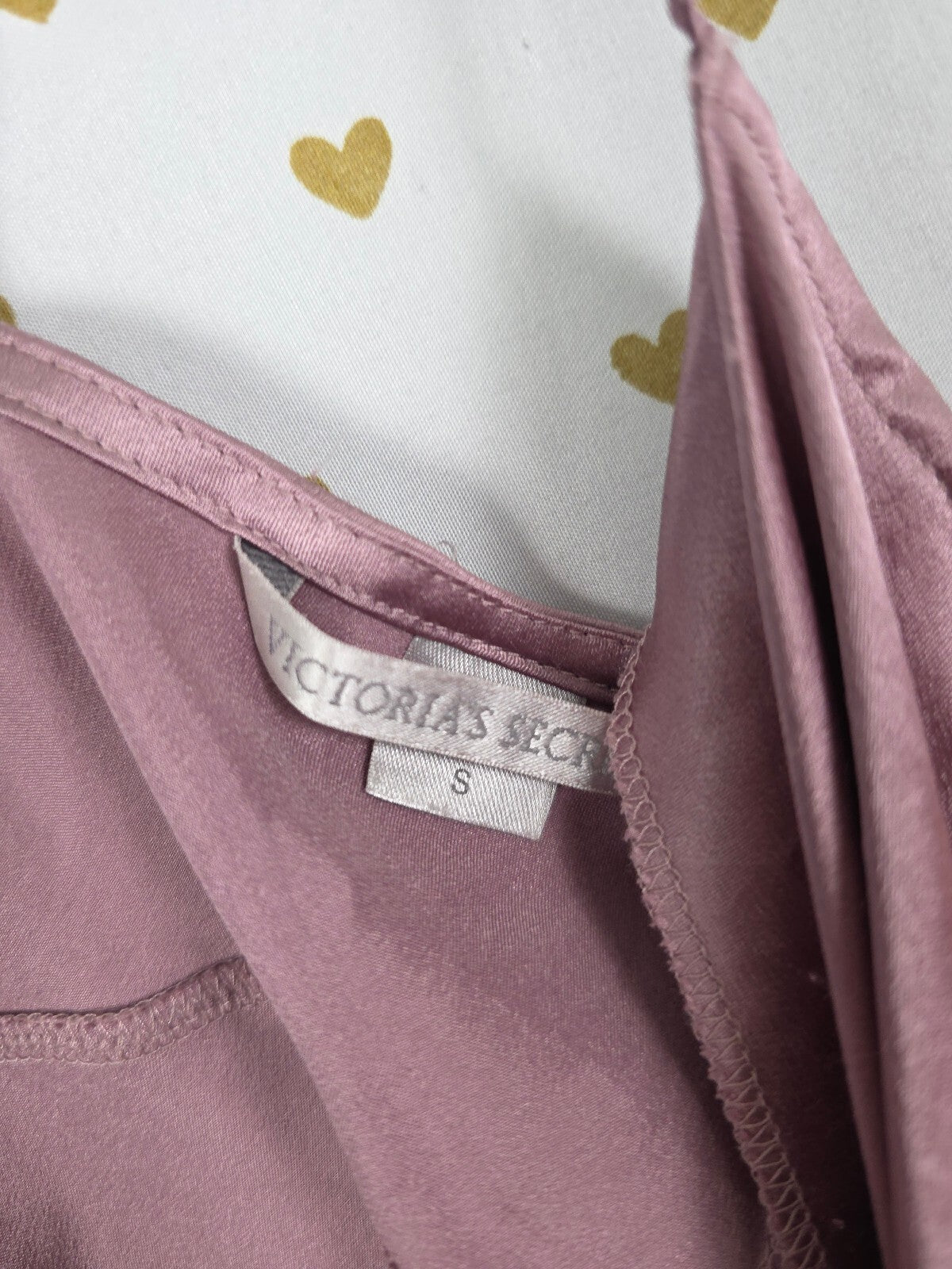 Victorias Secret Satin Slip Dress Nightie Lingerie Small Pink