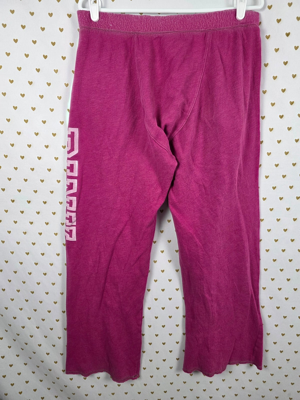 Victorias Secret PINK Medium Boyfriend Diaper butt Sweats sweatpants