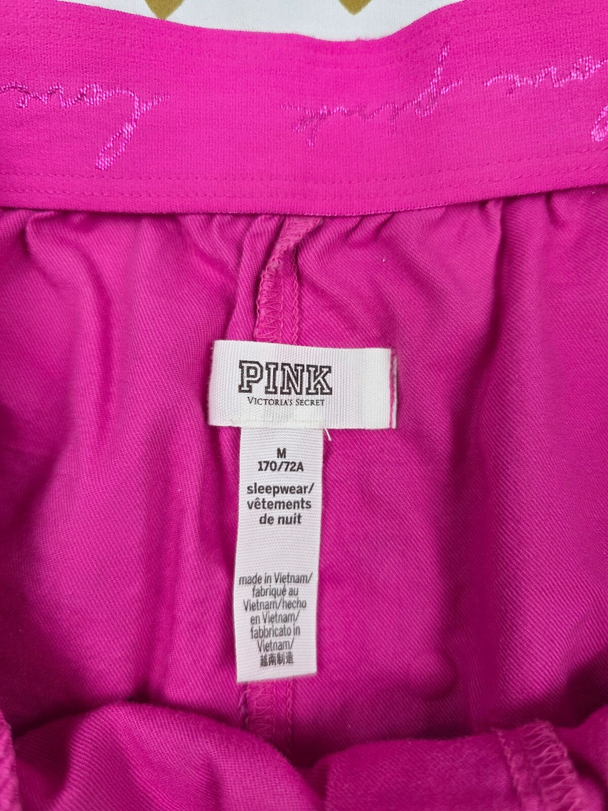 Victorias Secret PINK Medium Sleep Shorts Boxers Pajama Bottoms