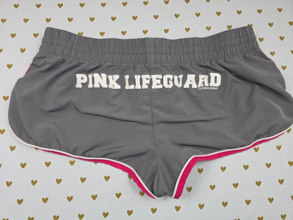 Victorias Secret PINK Vintage Booty Shorts lifeguard Y2k Love Medium