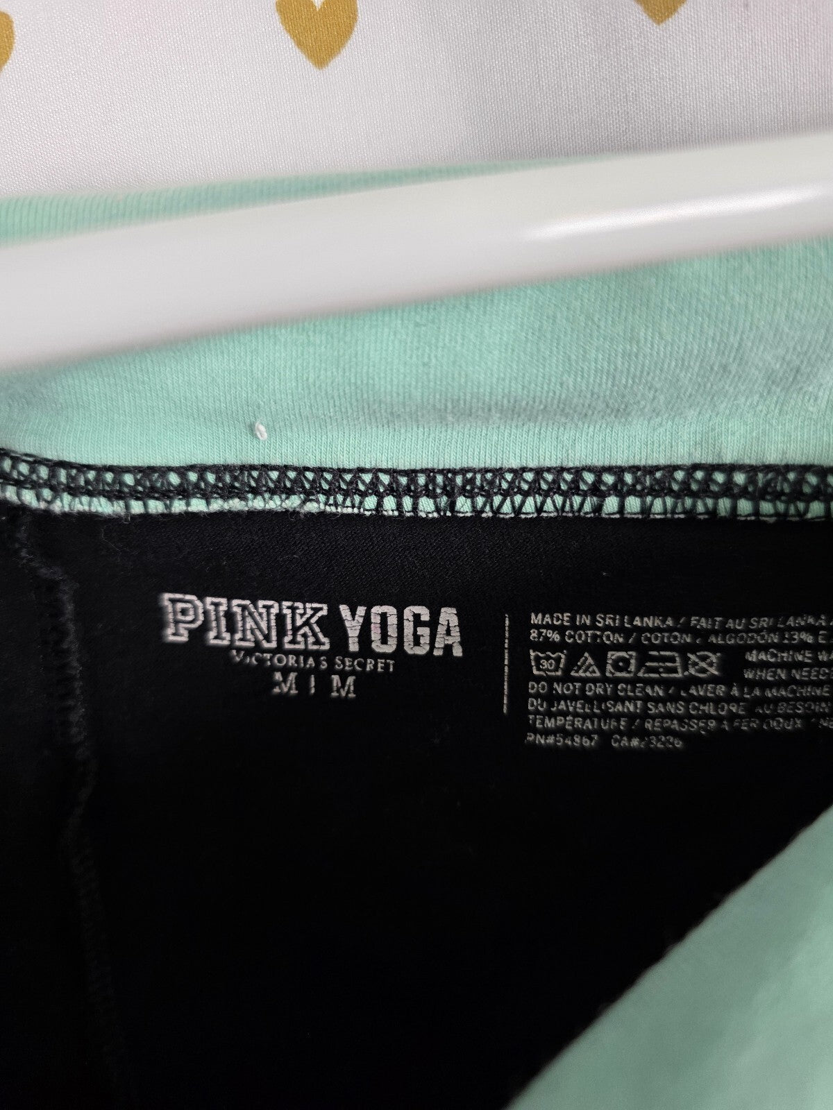 Victorias Secret PINK Vintage y2k FOLDOVER Yoga Pants Medium Skinny Ankle BLING