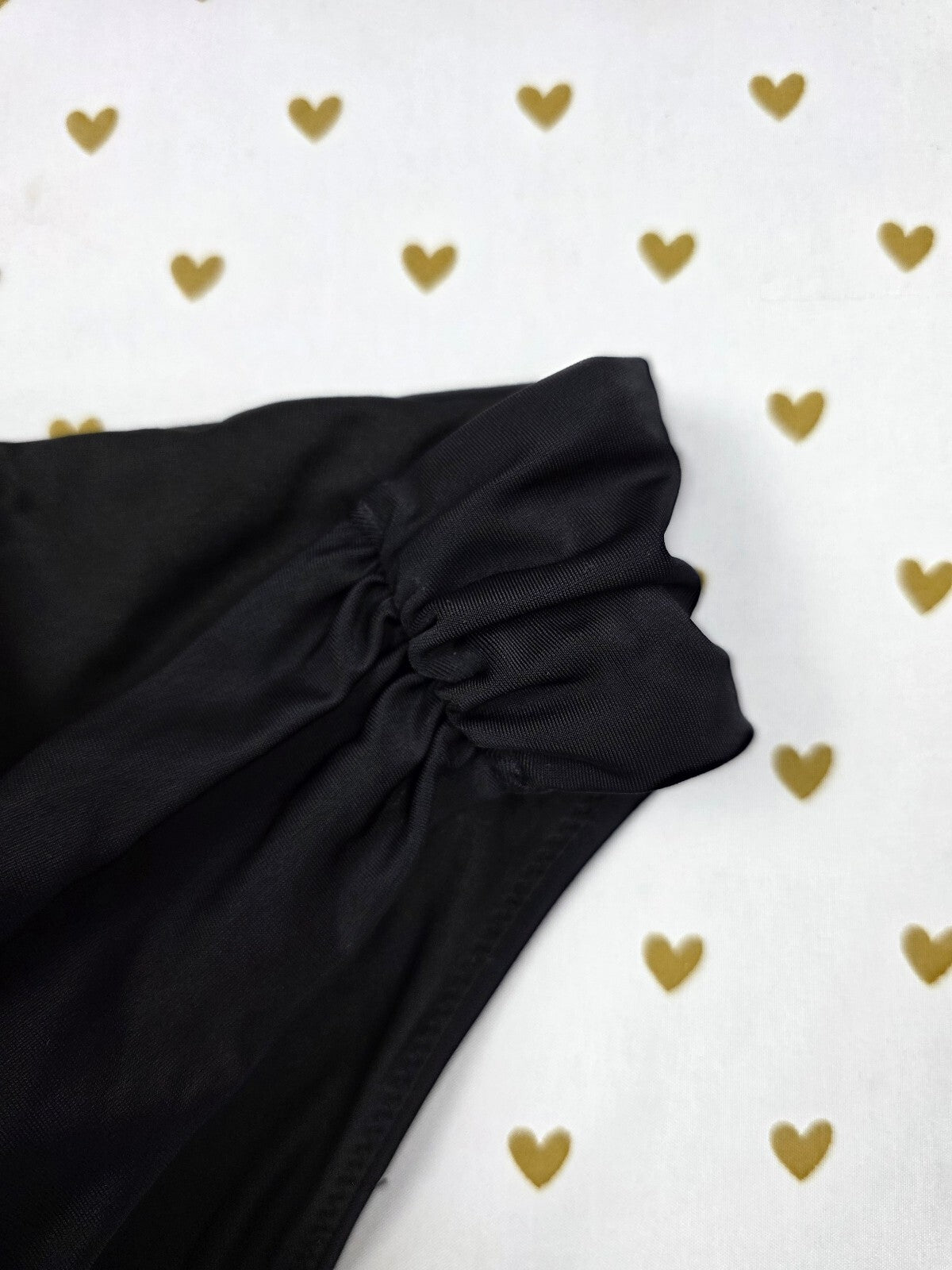 Victorias Secret Swim Bottoms Bikini Ruched black Large