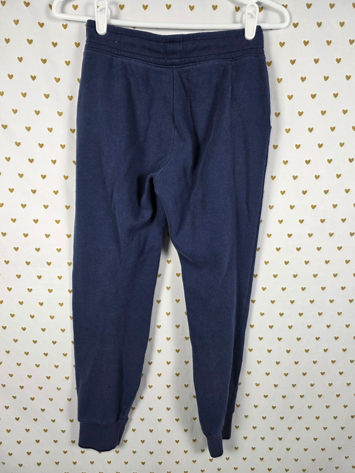 Victorias Secret PINK Embroidered Hoodie Jacket Sweatpants SET XS Blue 2pc
