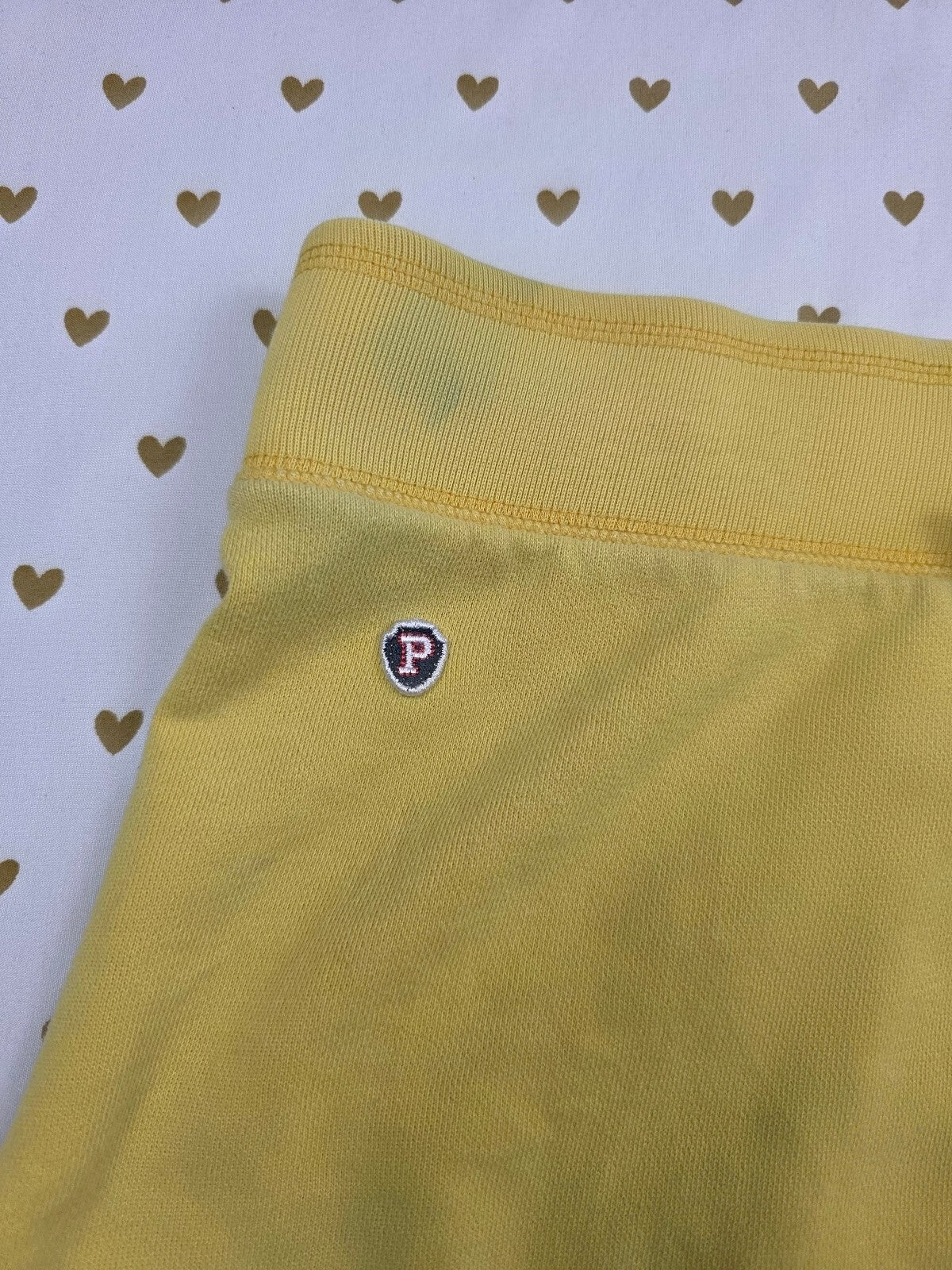 Victorias Secret PINK Vintage Logo butt Smile Sweat Shorts Y2k Small