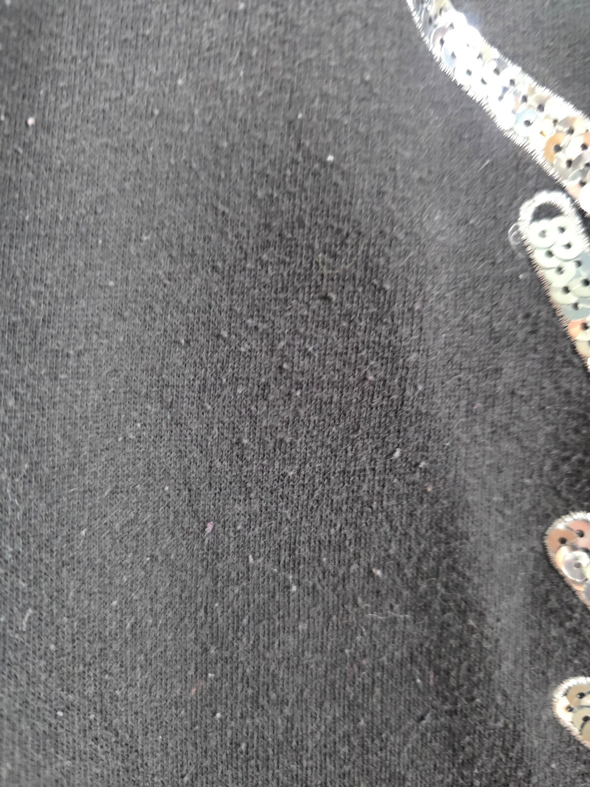 Victorias Secret PINK Bling Sweatpants sweats Tapered Black XS