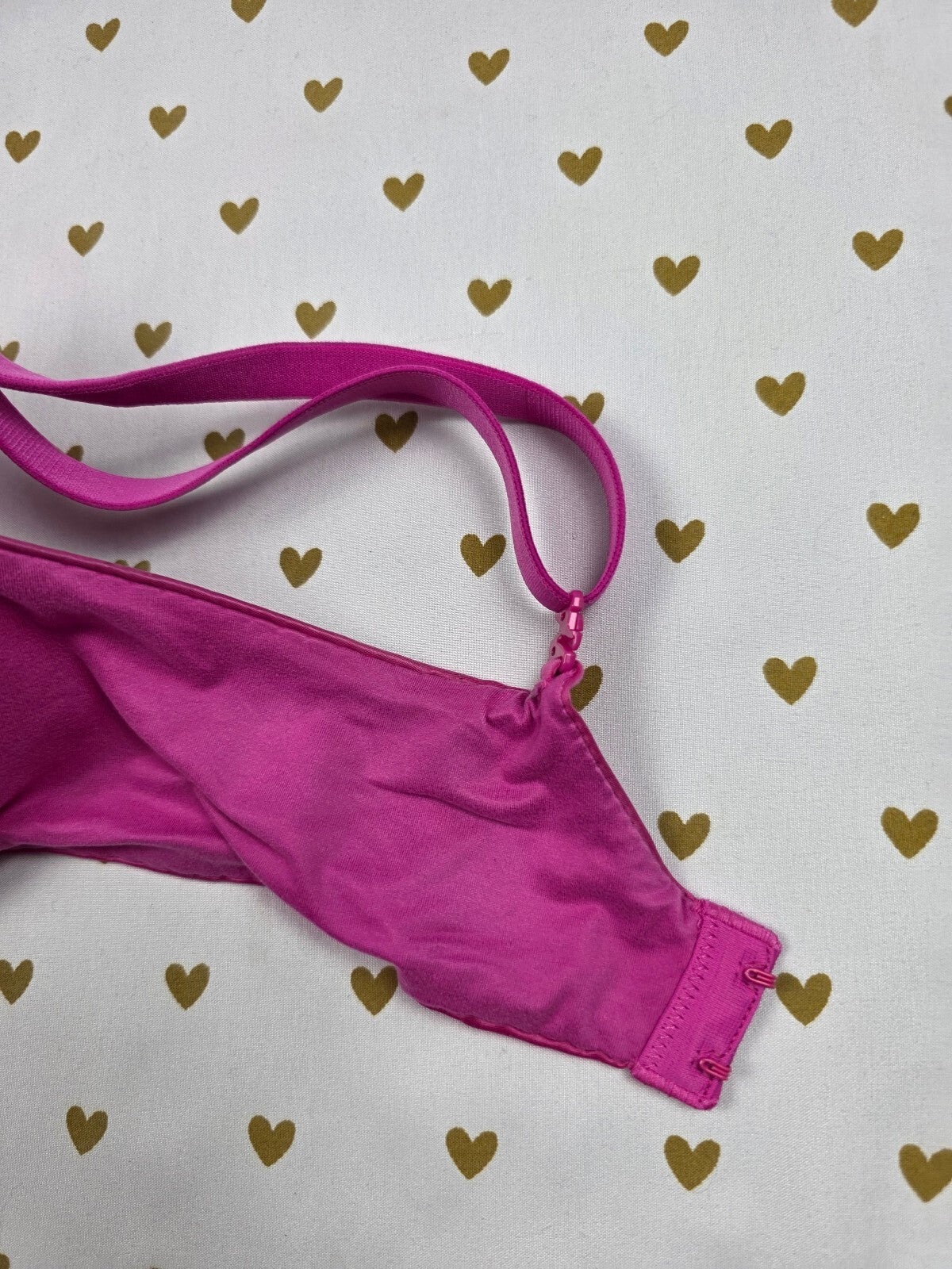 Victorias Secret Pink Lined Perfect Coverage Bra 34DD