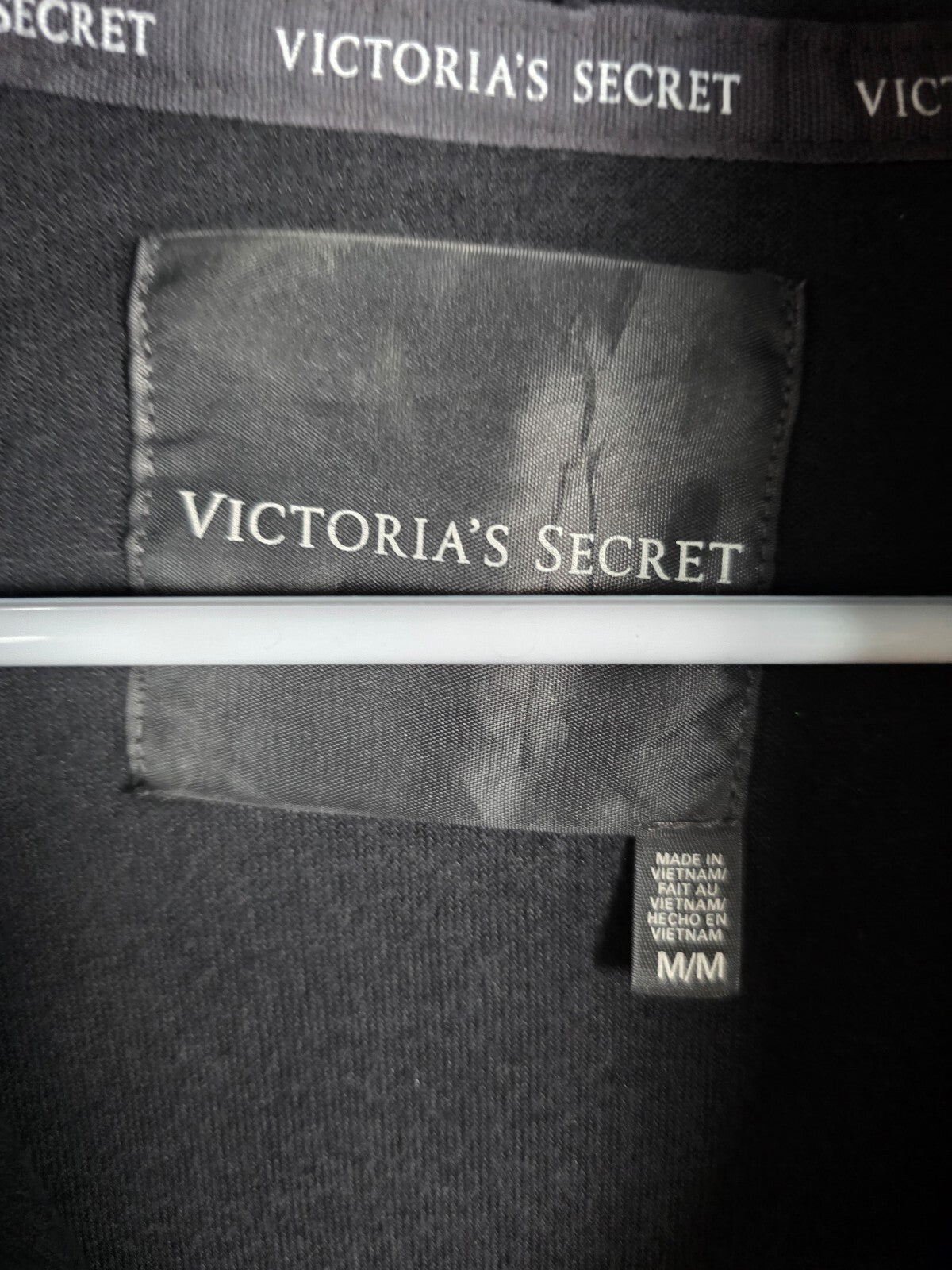 Victorias Secret ANGELS Velour WINGS Full Zip Hoodie Jacket MEDIUM