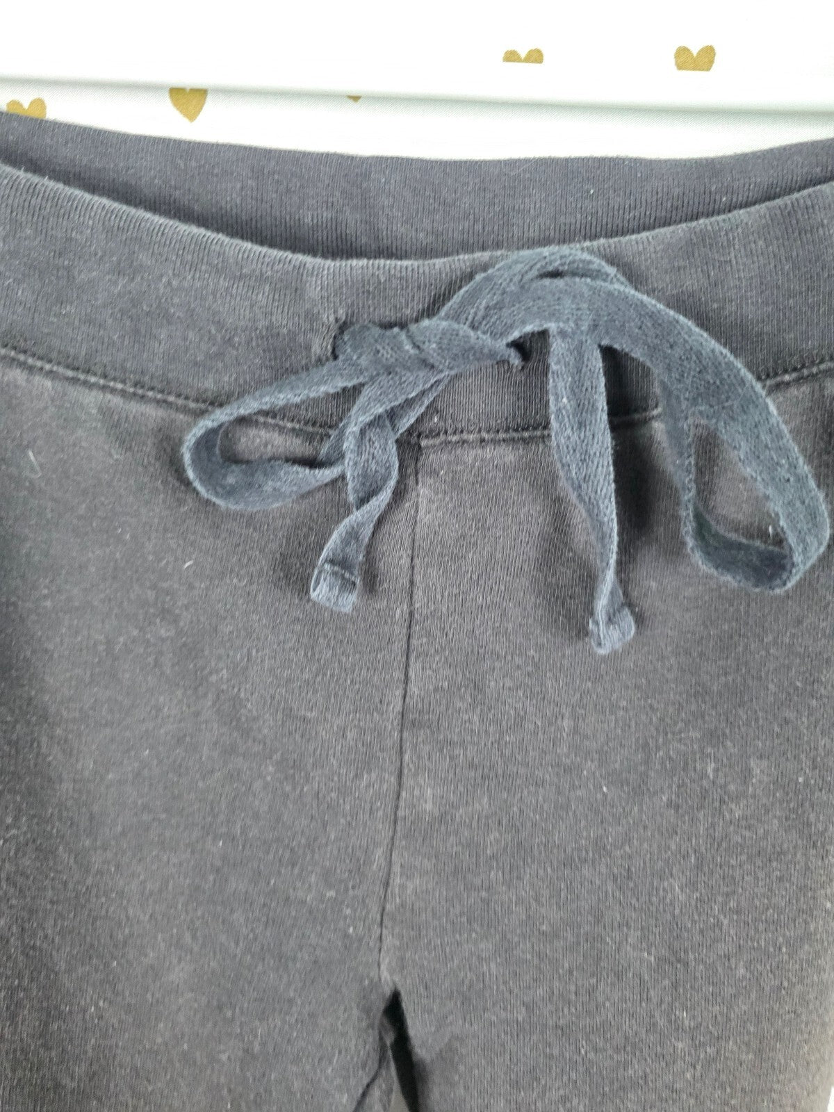 Victorias Secret PINK LOVE Black Sweats Sweatpants XS Y2k Vintage