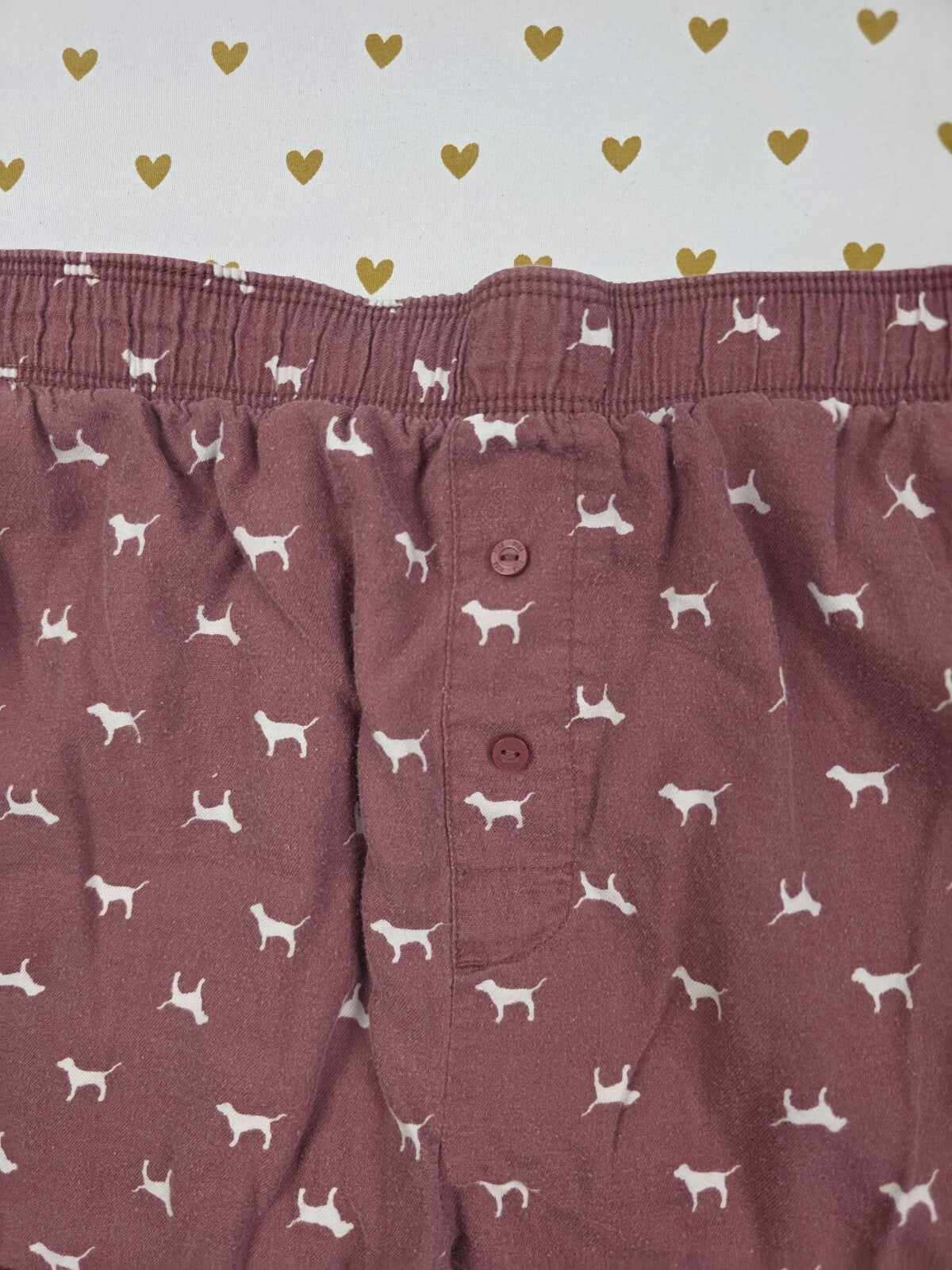 Victorias Secret PINK Dogs XL Sleep Shorts Boxers Pajama Bottoms