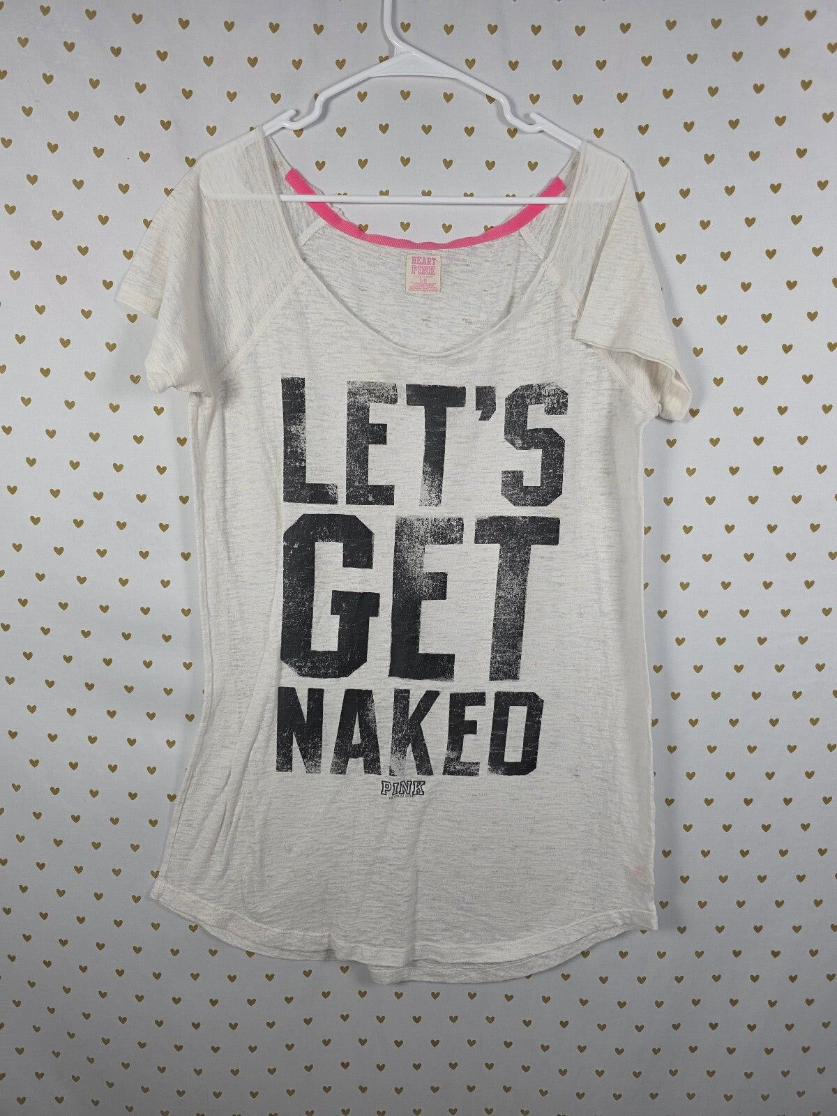 Victorias Secret Pink Vintage Burnout Nightgown Lets Get Naked Y2k Large