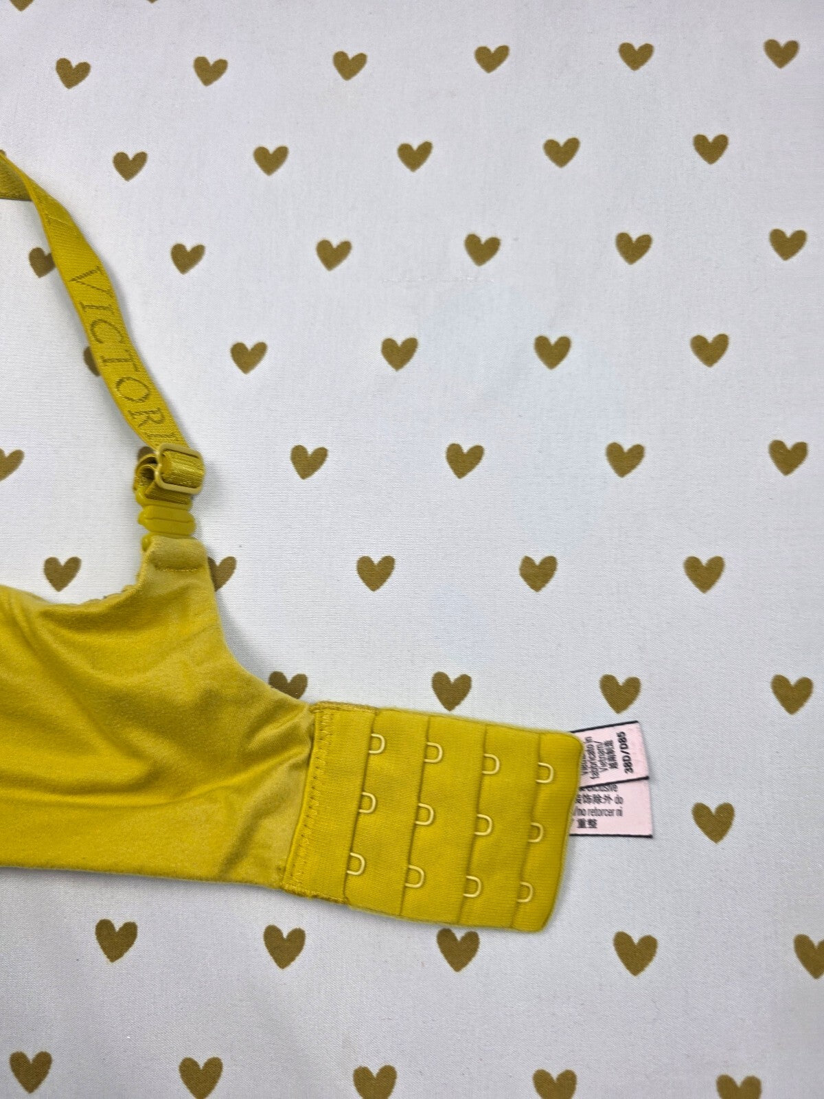 Victorias Secret Yellow  38D Perfect Shape Bra