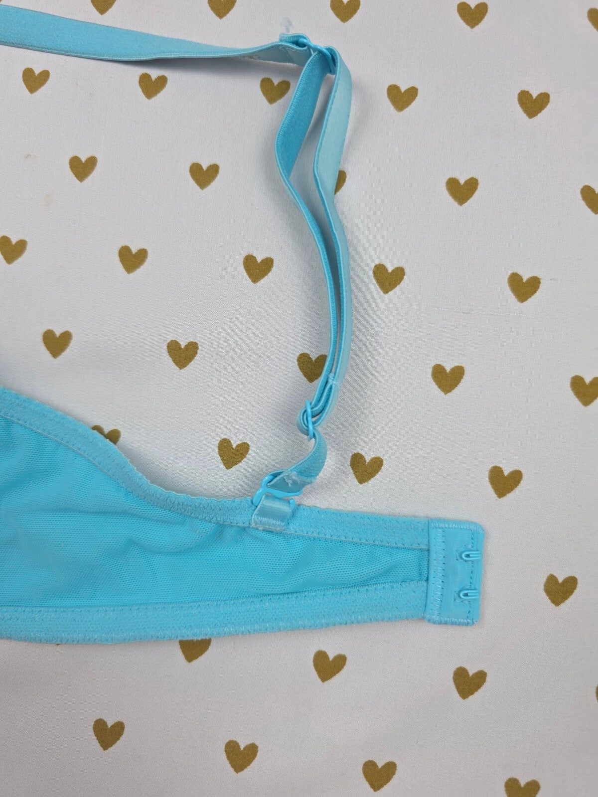 Victorias Secret PINK Light Blue 36D T Shirt Lightly Lined Bra