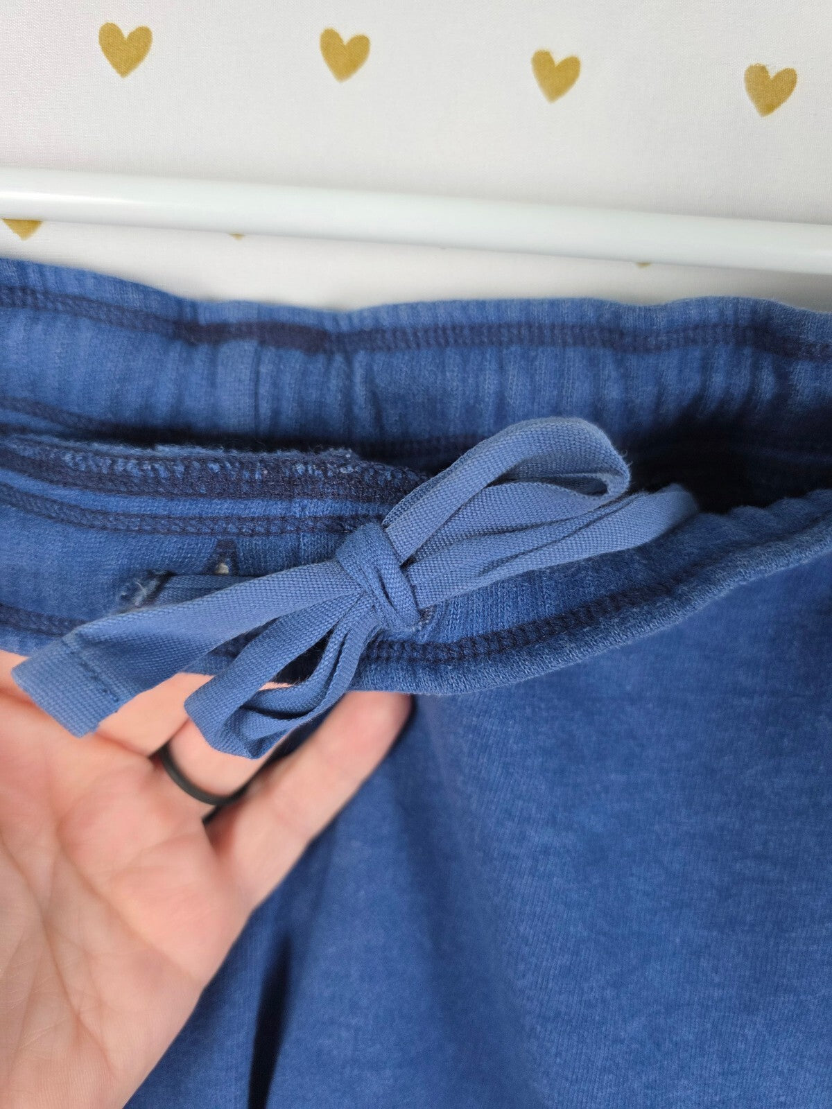 Victorias Secret PINK Vintage Large Blue Sweats Sweatpants Y2k University