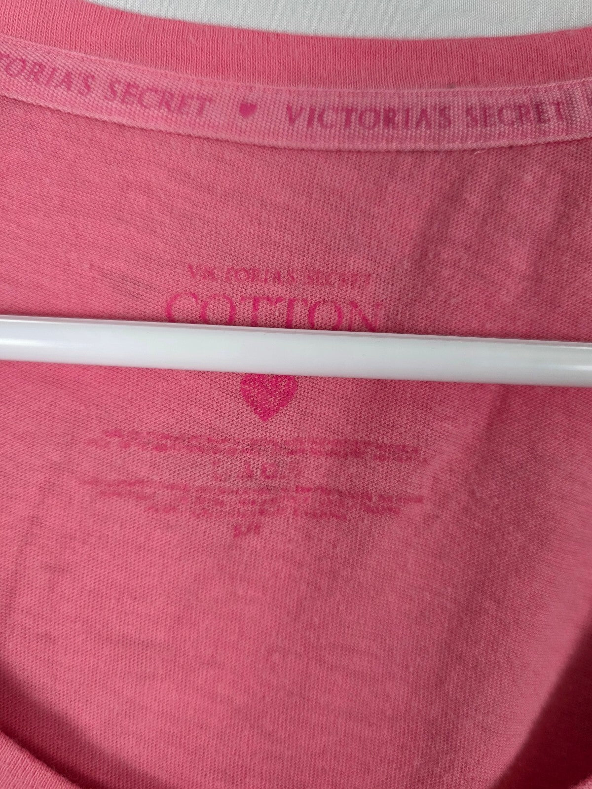 Victorias Secret Vintage BLING Nightgown Sleep Shirt Cotton SMALL