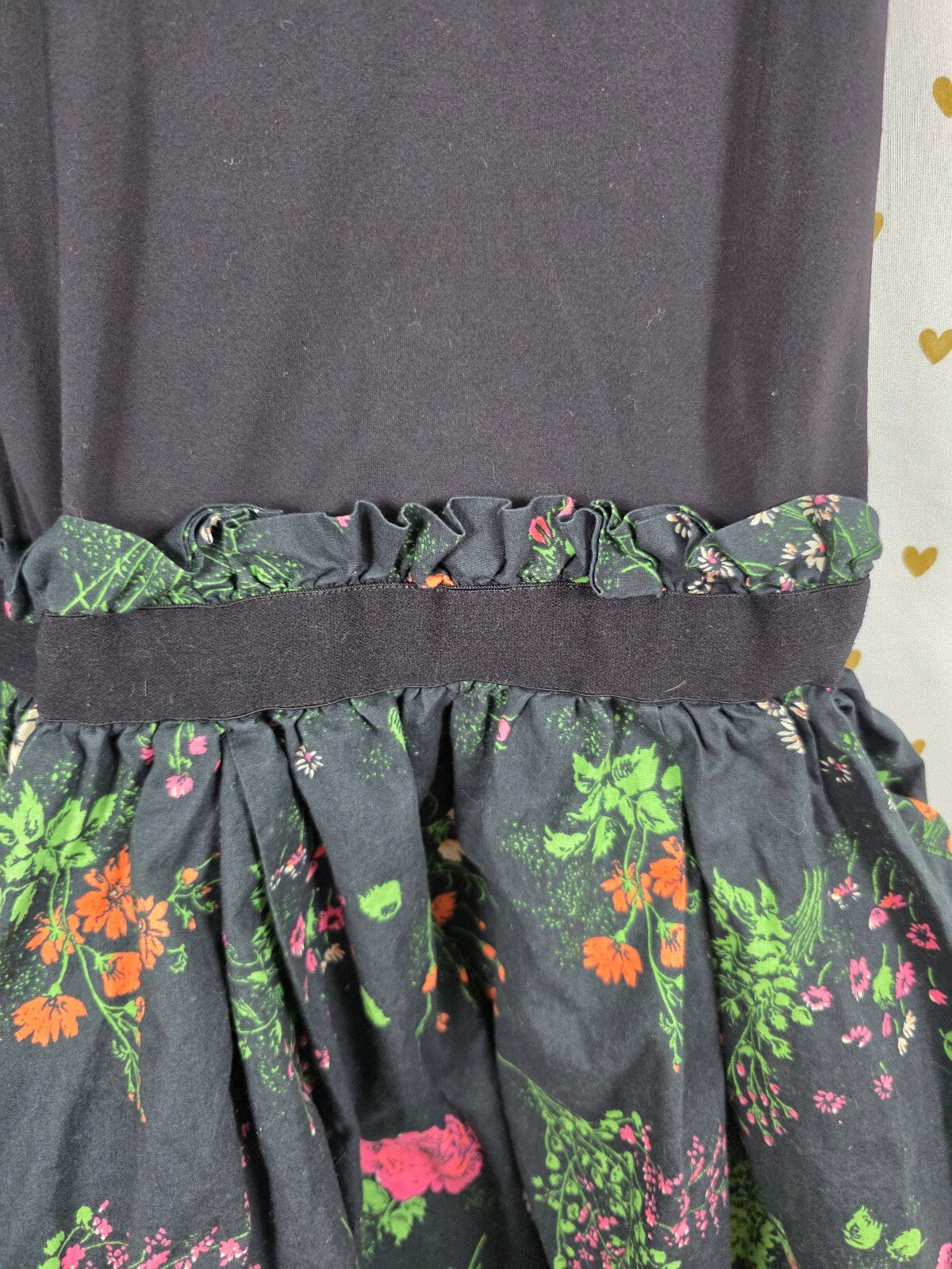Victorias Secret PINK Vintage Skater Tank Top Dress Floral XS pockets