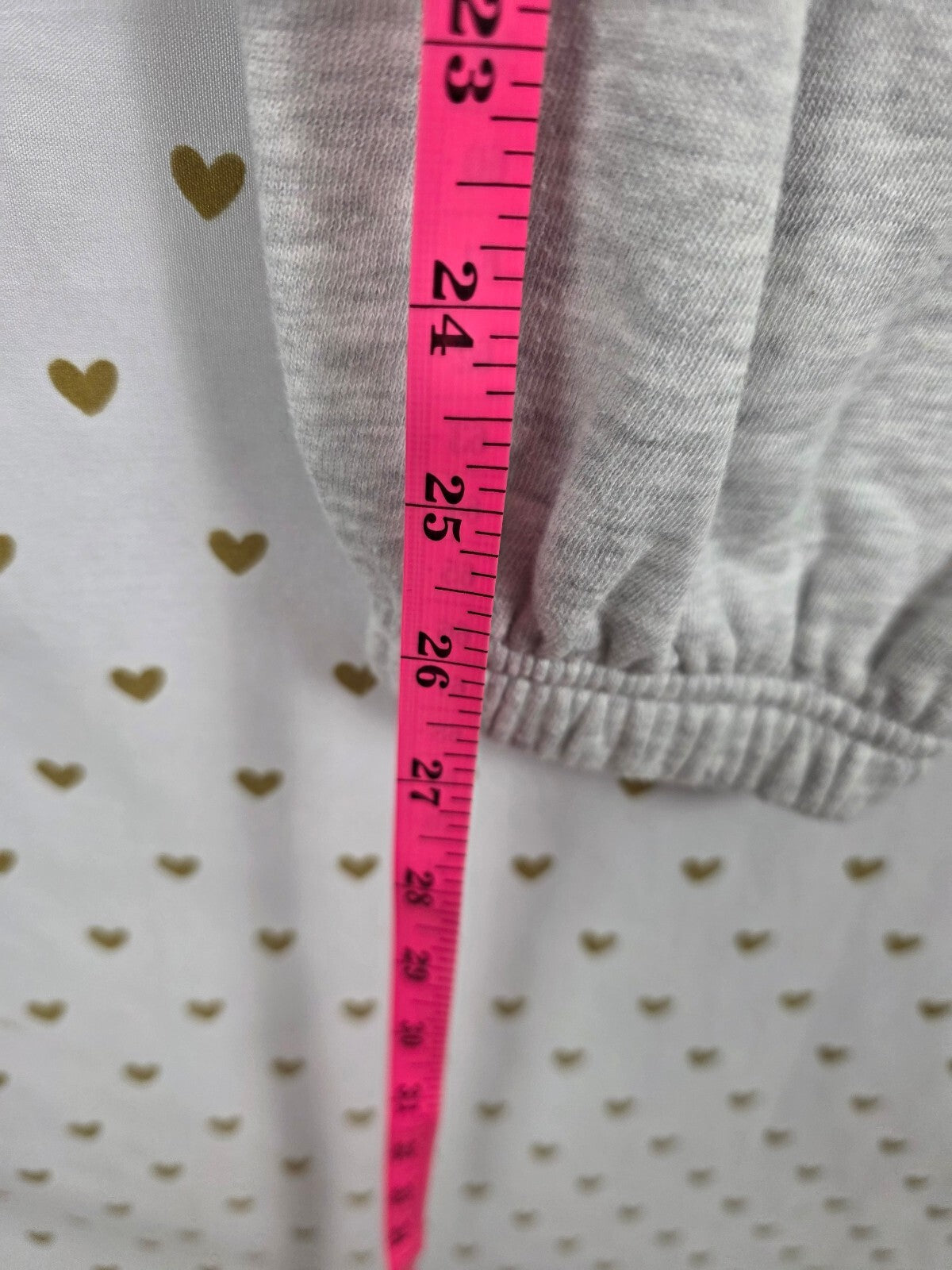 Victorias Secret PINK LOVE Rainbow Bling Studded Sweats Tee Shirt 2pc SET SMALL