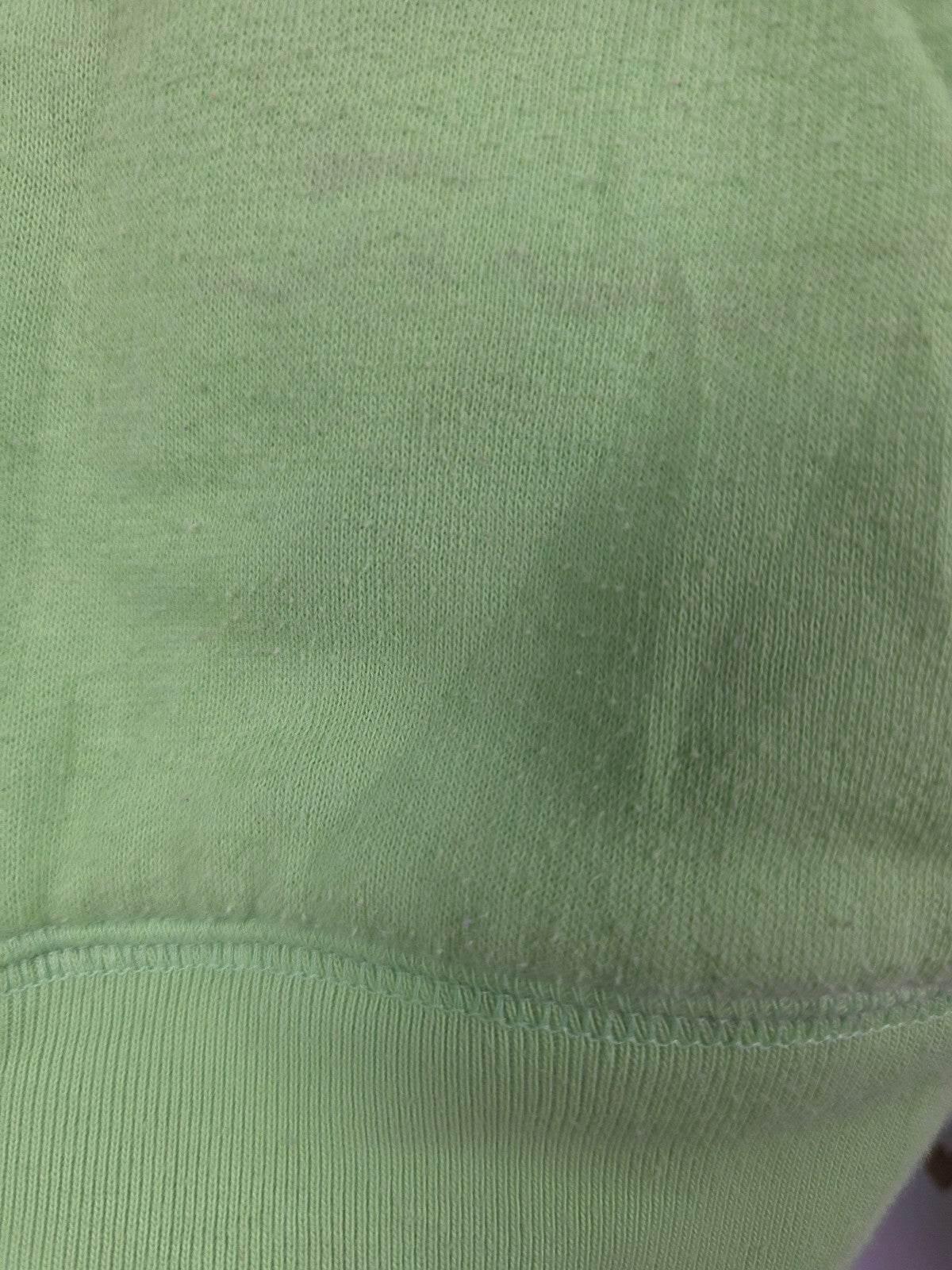 Victoria's Secret PINK Hoodie S Green Sequin LOVE PINK Faux Fur Full Zip BLING