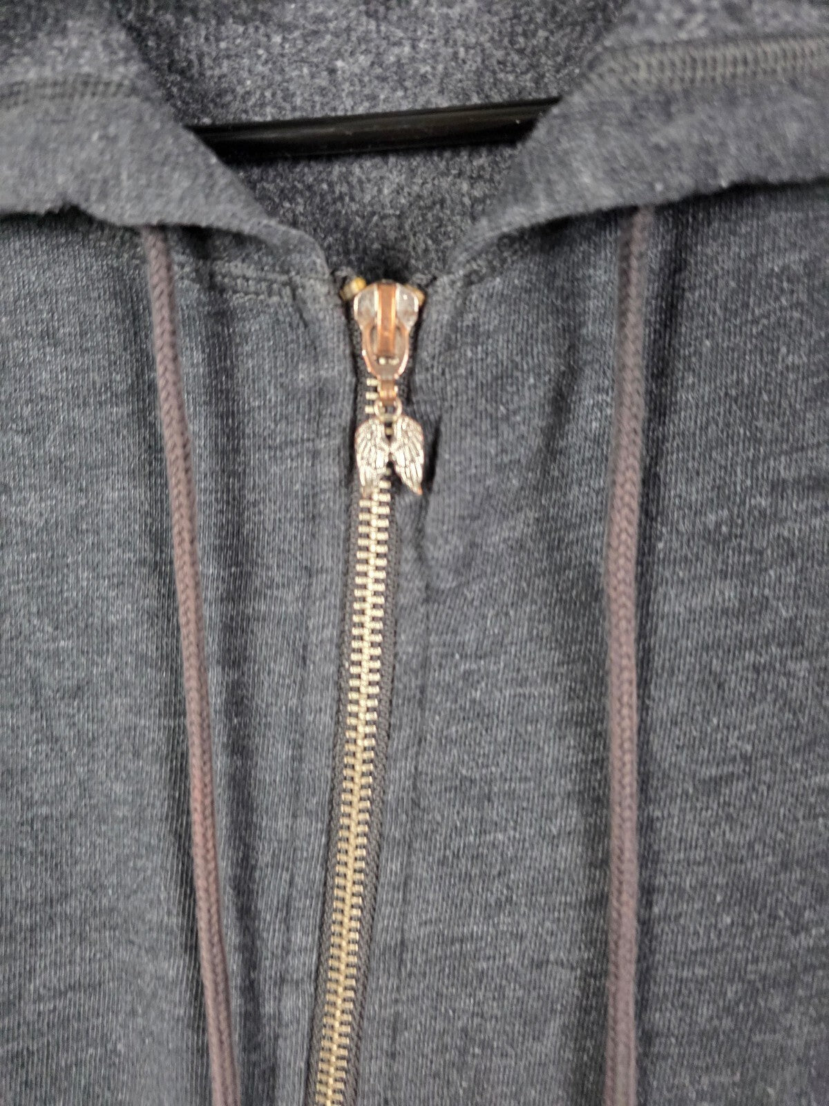 Victorias Secret Angels gradient bling sequined wings full zip Hoodie jacket Sm