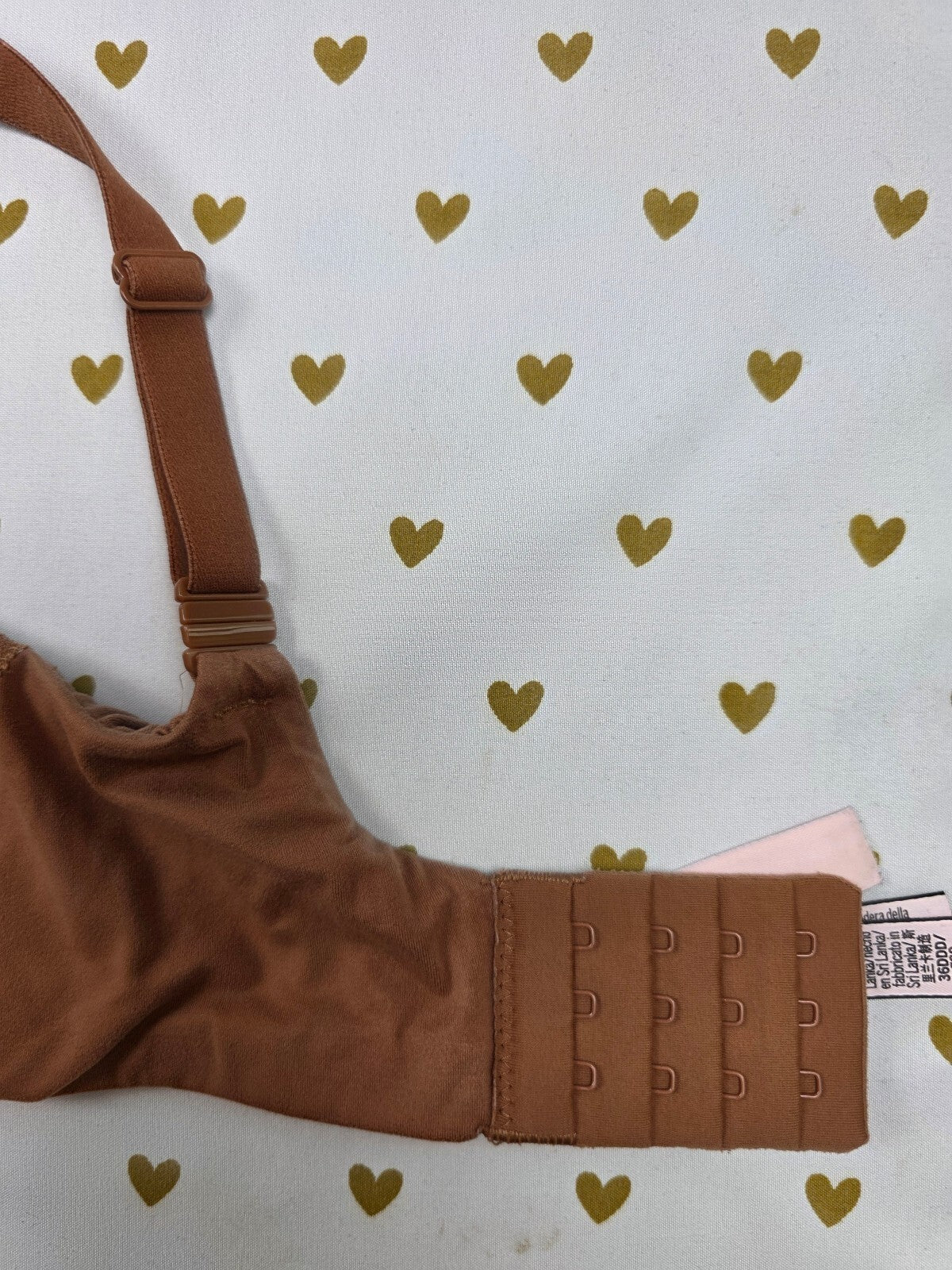 Victoria's Secret Brown Body By victoria Lined Perfect coverage bra 36DDD