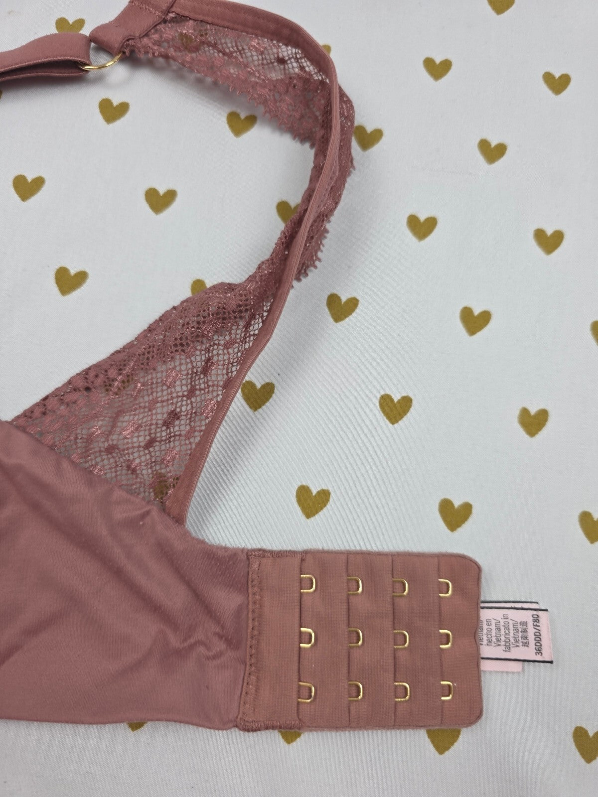 Victorias Secret INCREDIBLE Lined Demi Balconette Bra 36DDD 36F