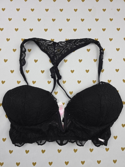 Victorias Secret Pink Racerback XS Bralette Bra Top Tank