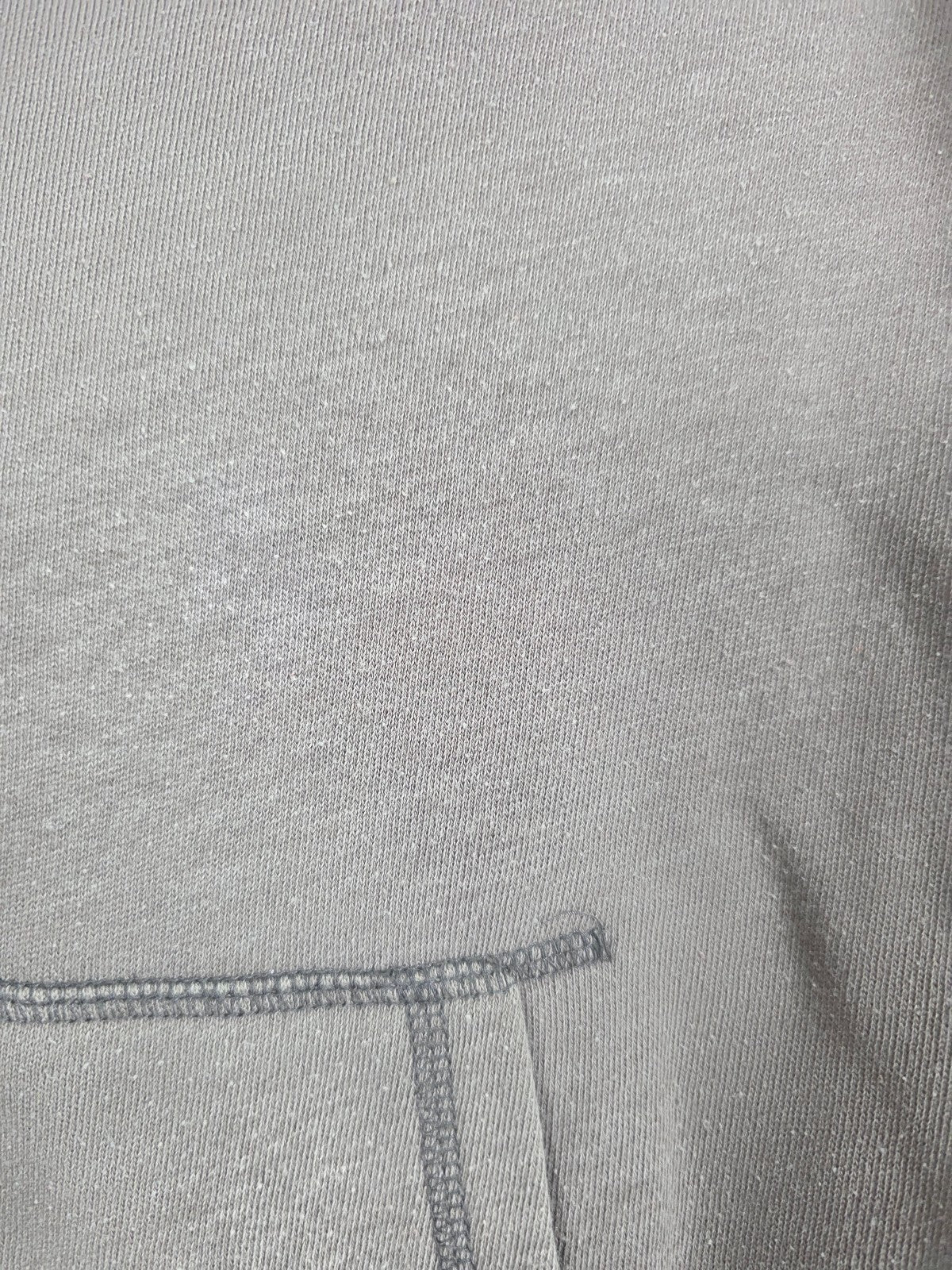 Victorias Secret Pink Vintage Grey Pullover Sweatshirt Hoodie Jacket Small Y2k