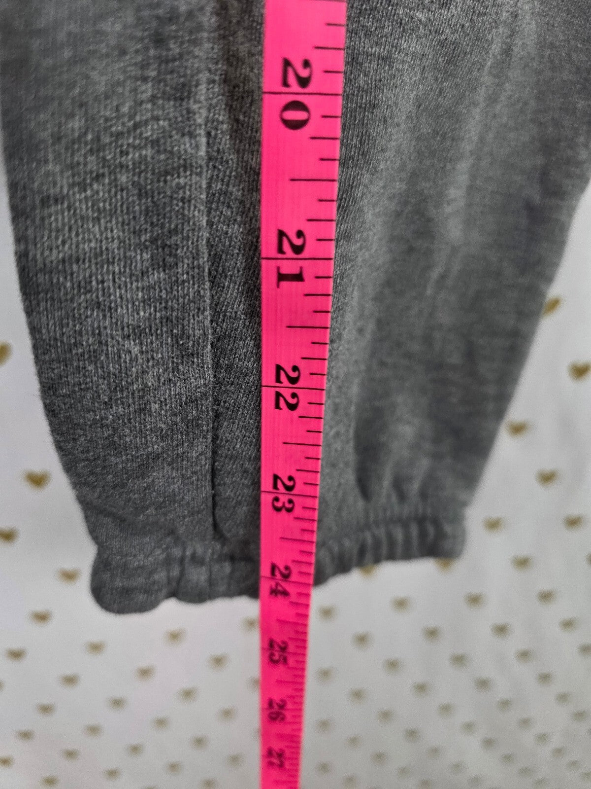 Victorias Secret PINK Vintage University Sweats XS Joggers Sweatpants Grey