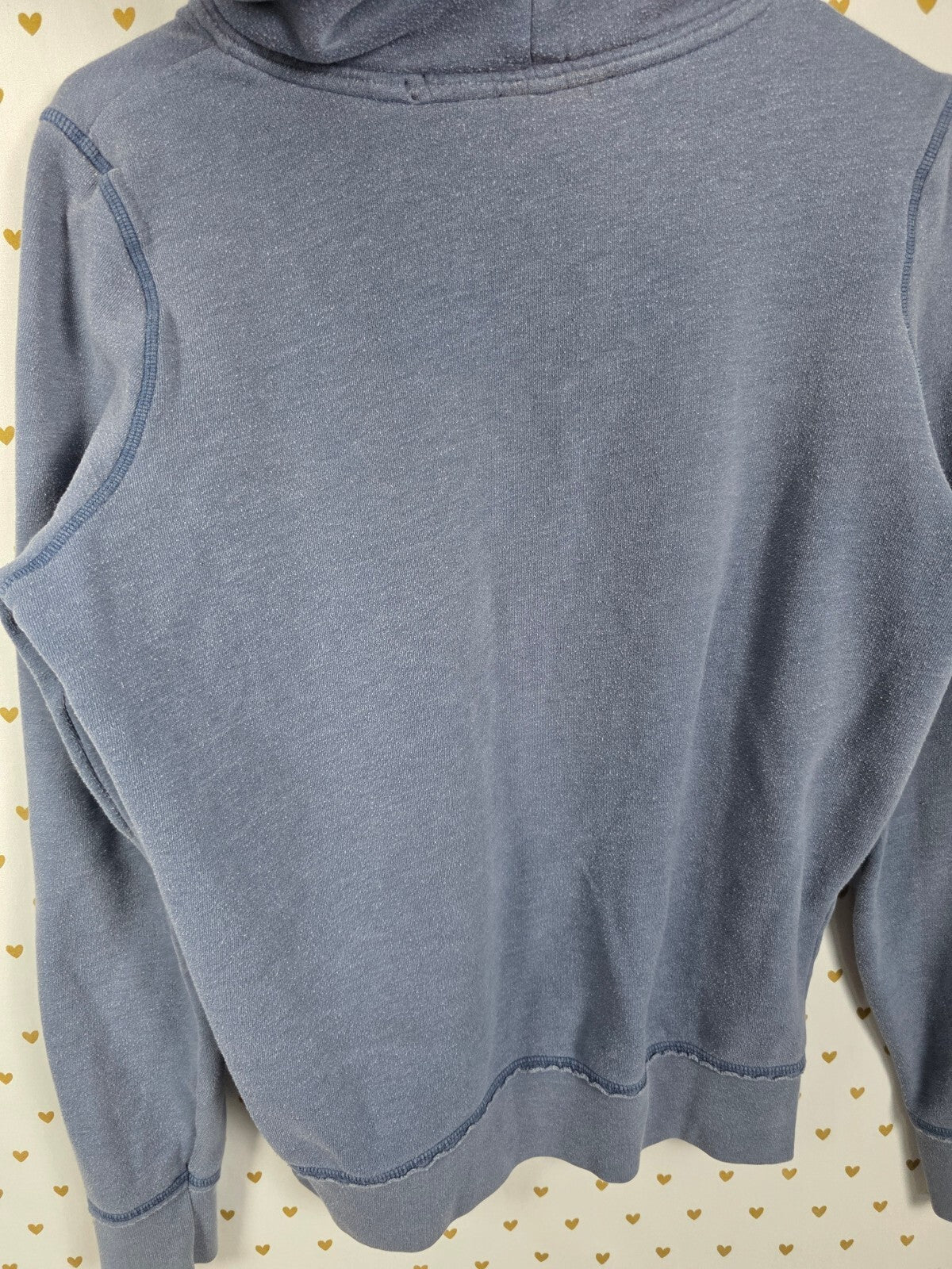Victorias Secret Pink READY SET V neck Pullover Hoodie Vintage Y2k MEDIUM