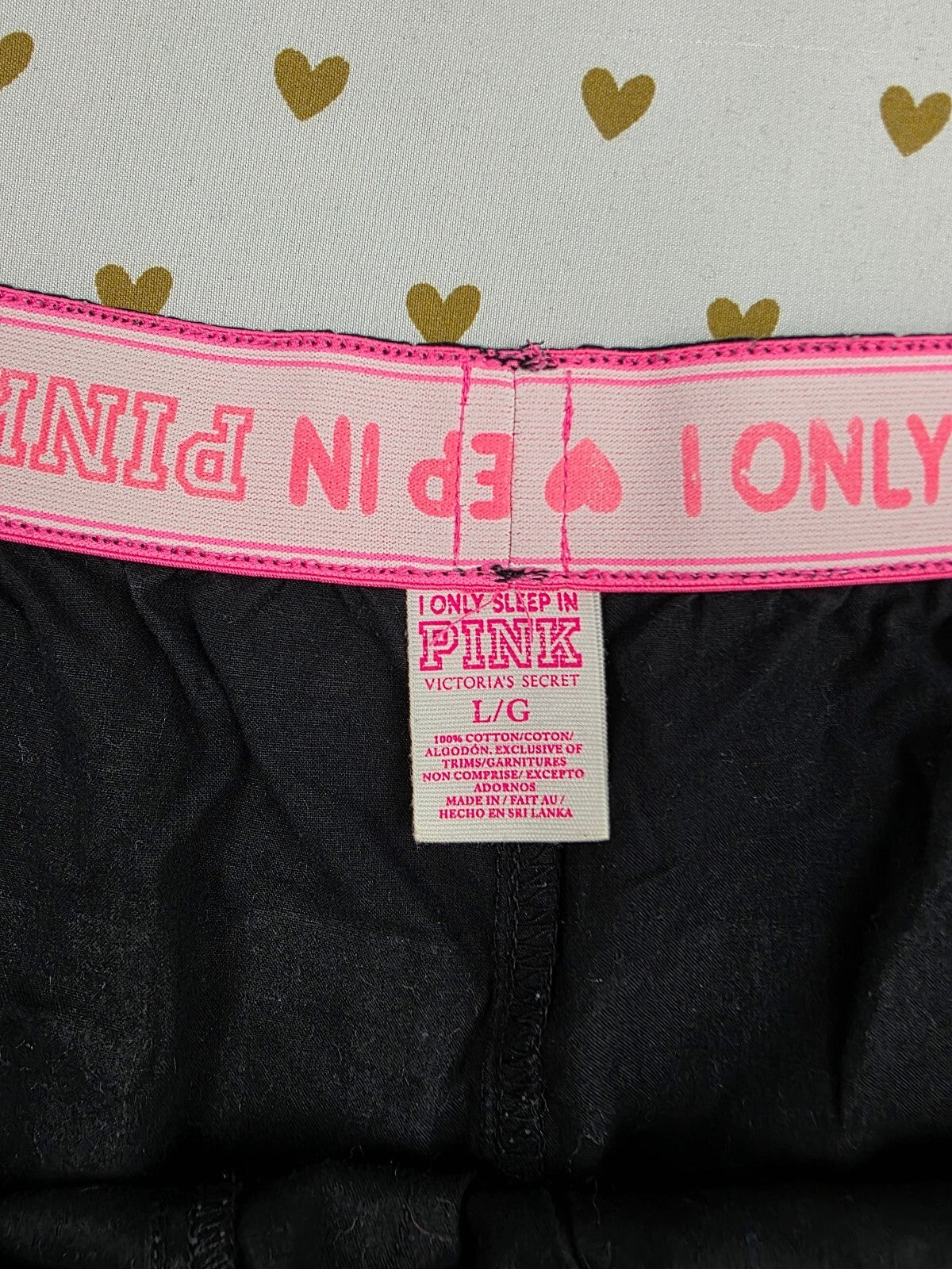 Victorias Secret PINK Vintage Y2k Large Sleep Shorts Boxers Pajama Bottoms