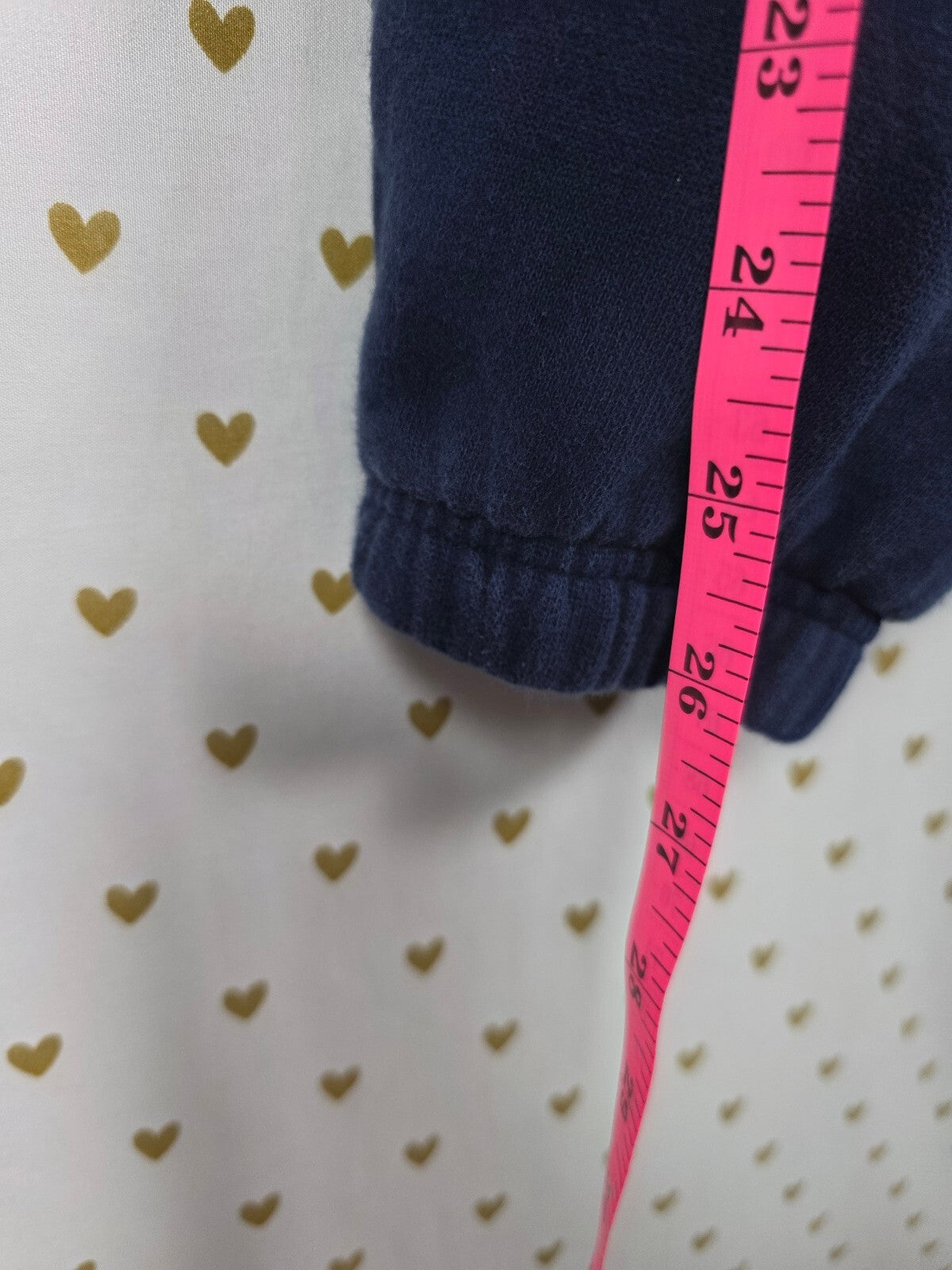 Victorias Secret PINK BLING studded Logo Sweats Sweatpants Joggers Blue XS
