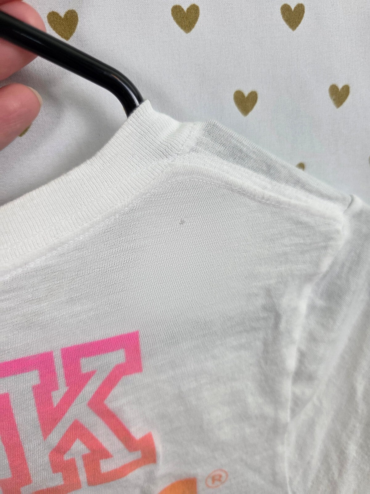 Victoria’s Secret PINK Nation 2013 Got Spirit V Neck Sleep Tee Shirt M