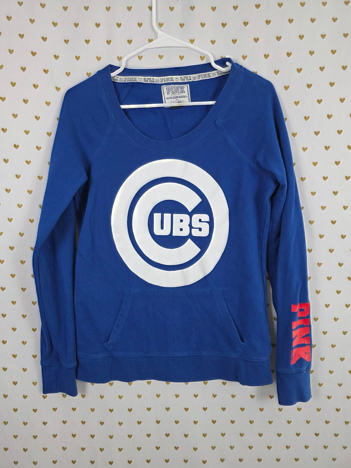 Vintage Victoria's Secret PINK Chicago Cubs MLB Sweatshirt Medium
