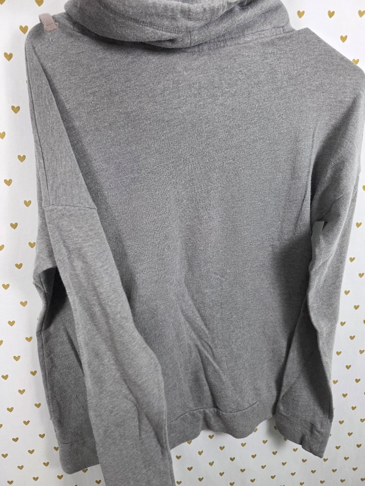 Victorias Secret Pink Rainbow Logo Slouchy Sweater Shirt Pullover Oversized SM