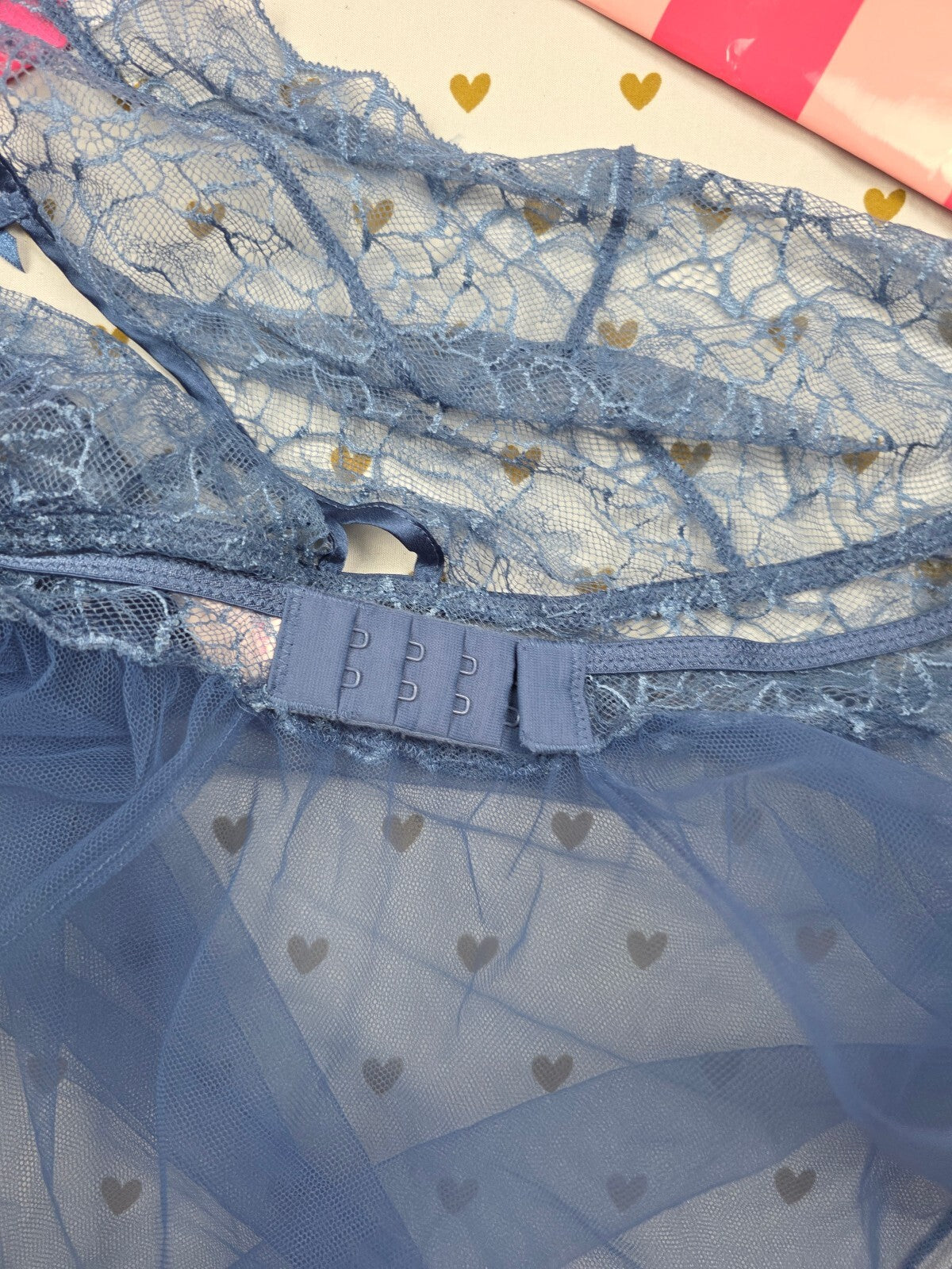 Victorias Secret Sexy Sheer Tulle Nightie Medium Halter Lingerie