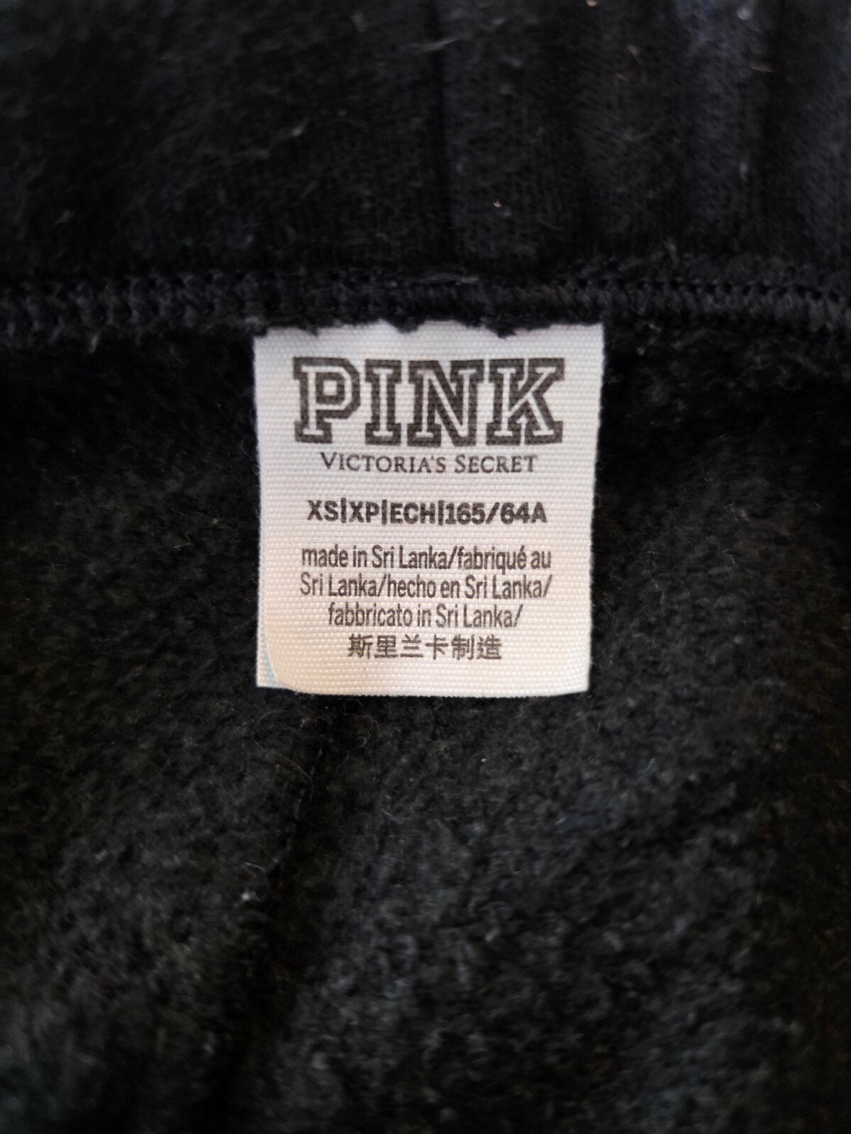 Victorias Secret PINK Logo Slouchy Sweater Shirt & Sweatpants Sweats XS SMALL