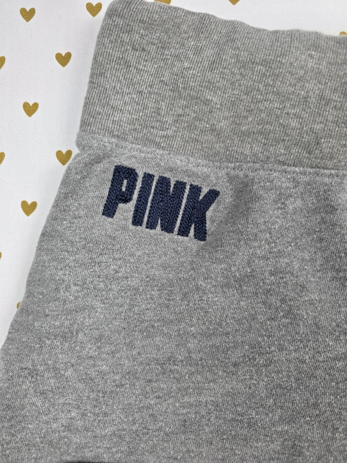 Victoria's Secret PINK New York Yankees MLB Shorts Large Gray