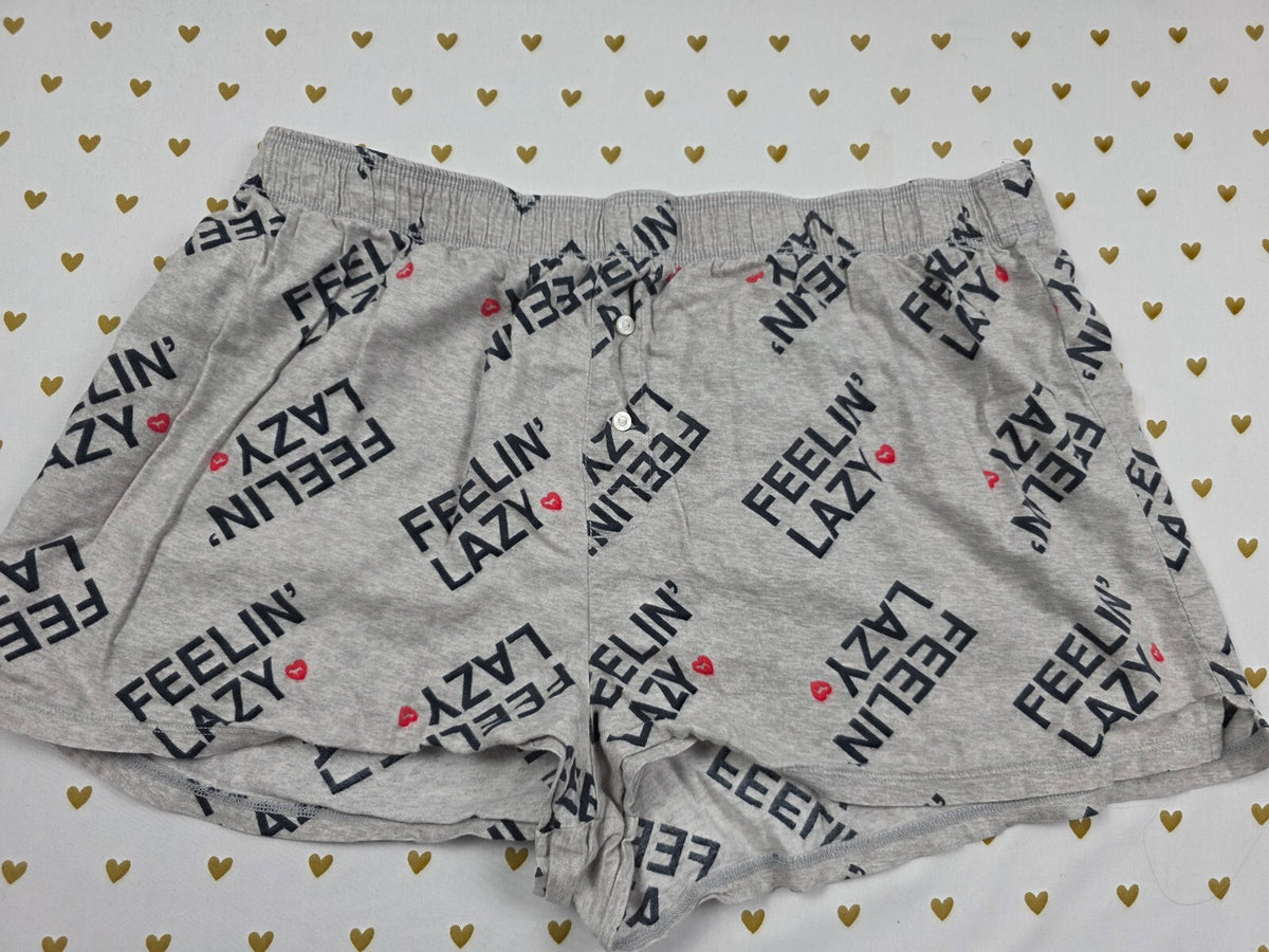 Victorias Secret PINK Feelin Lazy Medium Sleep Shorts Boxers Pajama Bottoms