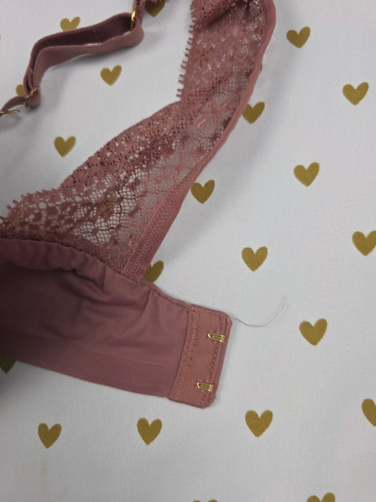 Victorias Secret Incredible Lined Demi  Balconette Bra 32DD