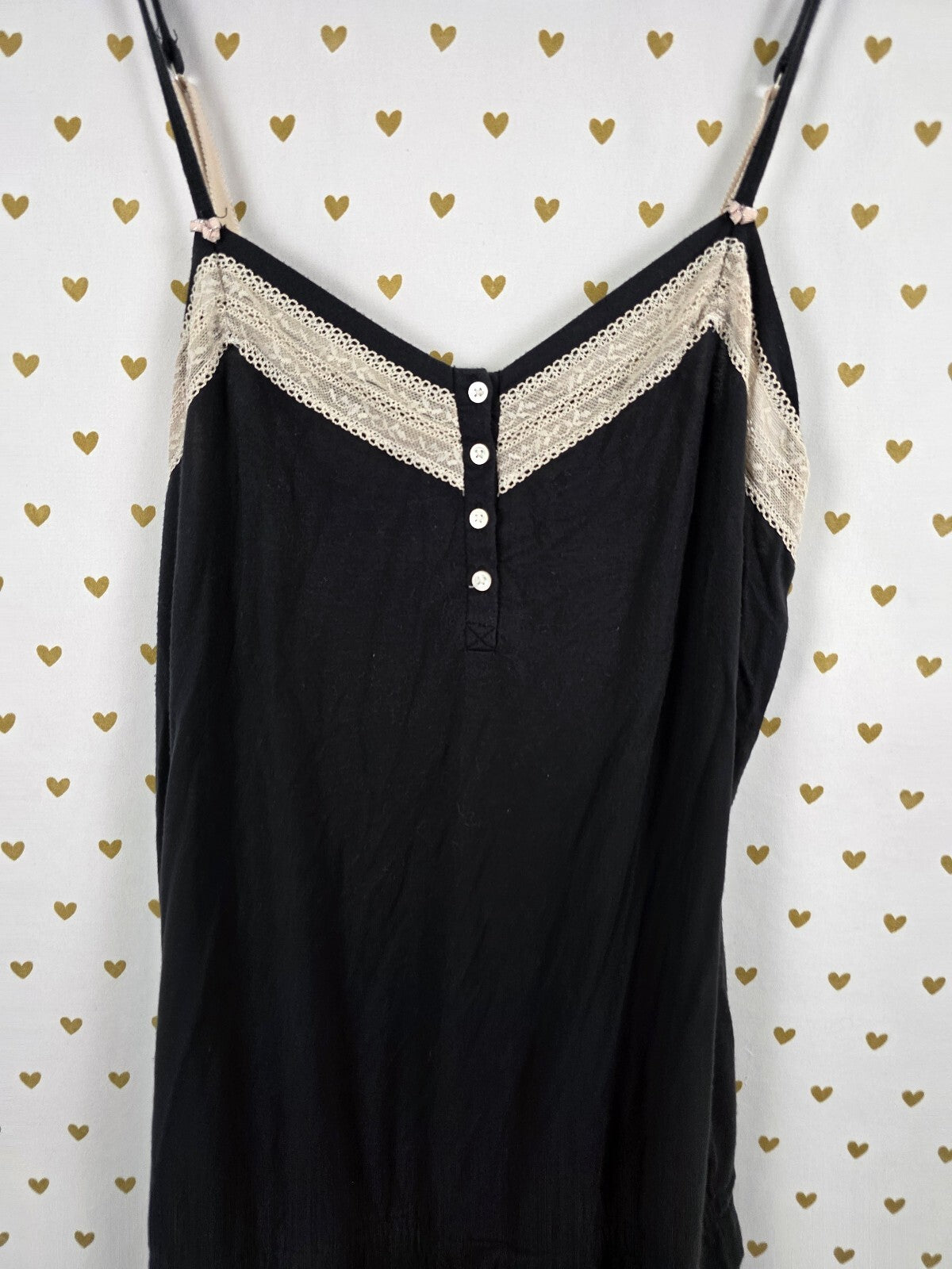 Victorias Secret Soft Black Romper Sleep Outfit Small