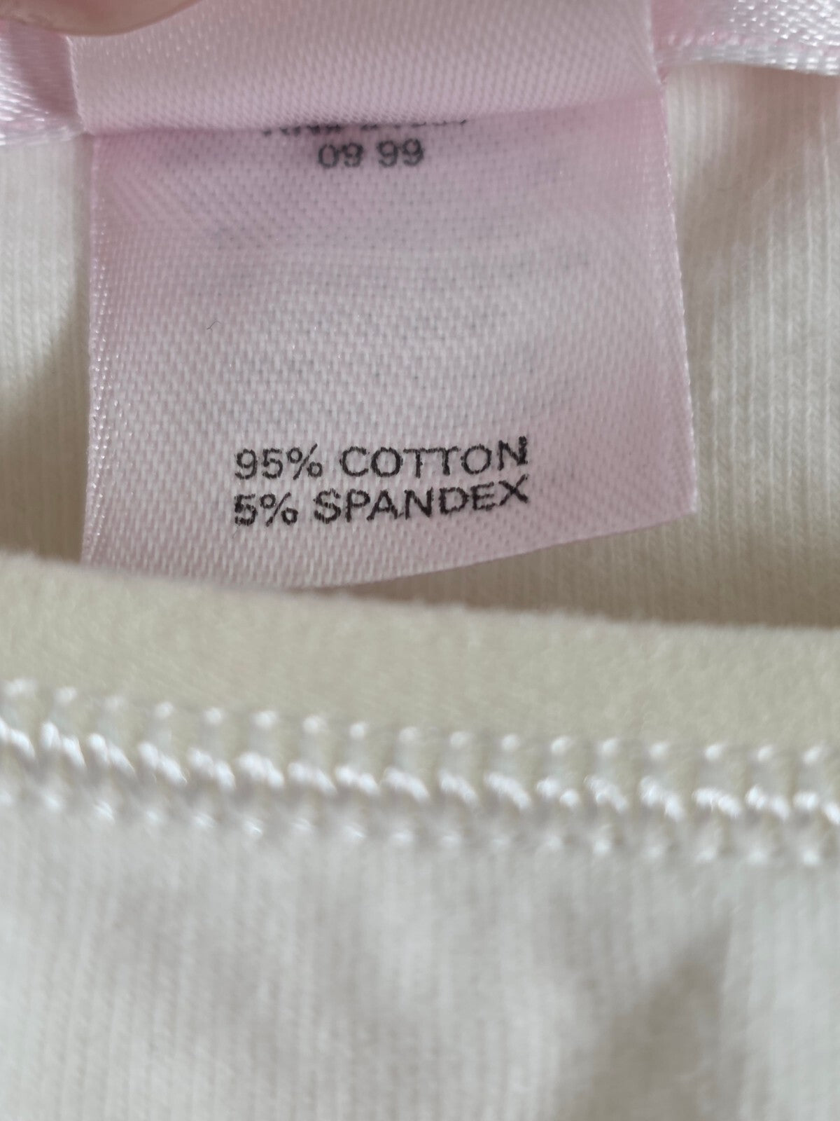 Victorias Secret PINK Vintage Medium Shelf Bra Tank Dress Cotton '99 Y2K