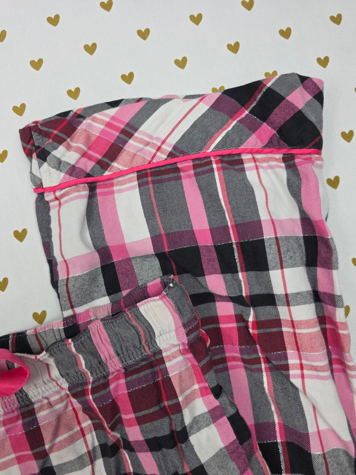 Victorias Secret Plaid Sleep Pants Pajama Bottoms SMALL