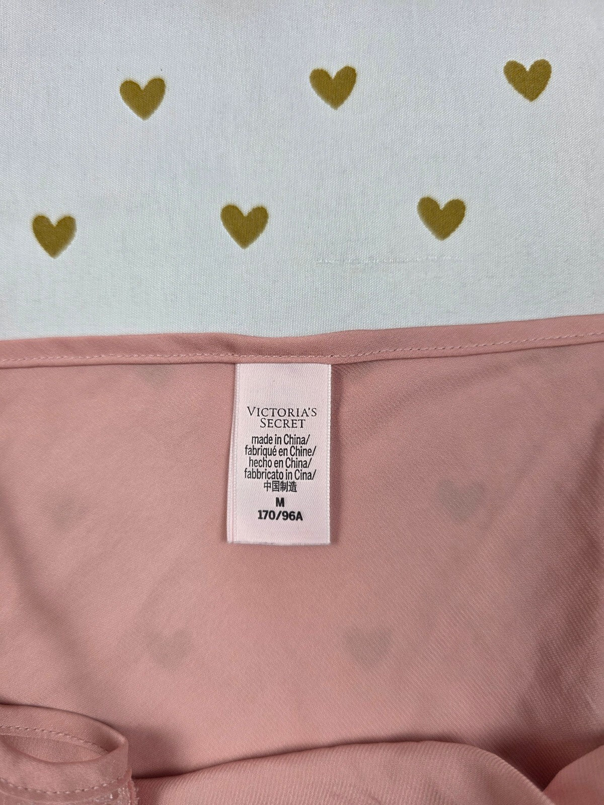 Victorias Secret Satin Chemise Slip Tank Top Medium Lace lined