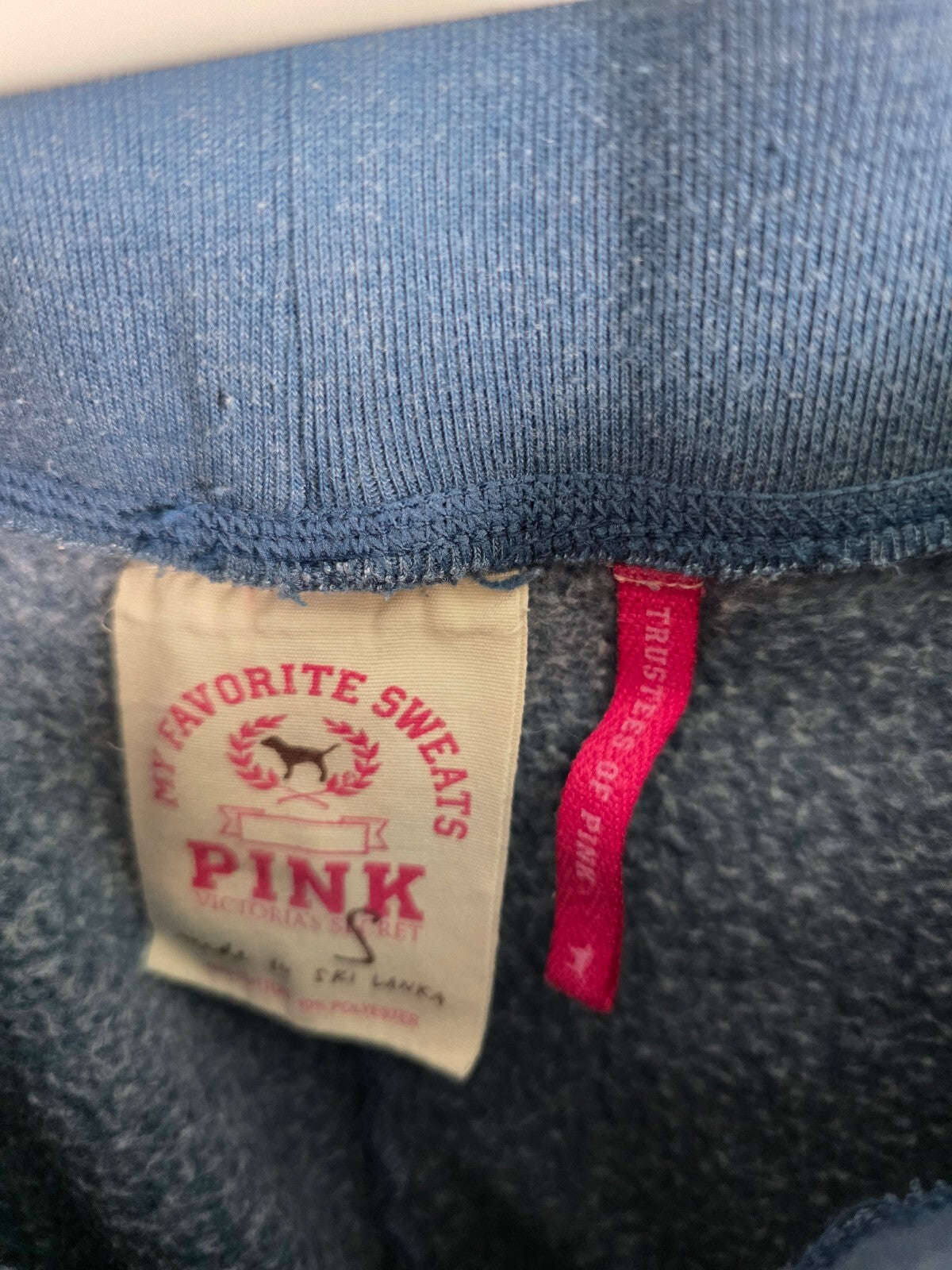 Victorias Secret PINK Vintage y2k UNIVERSITY Sweats Sweatpants Joggers SMALL