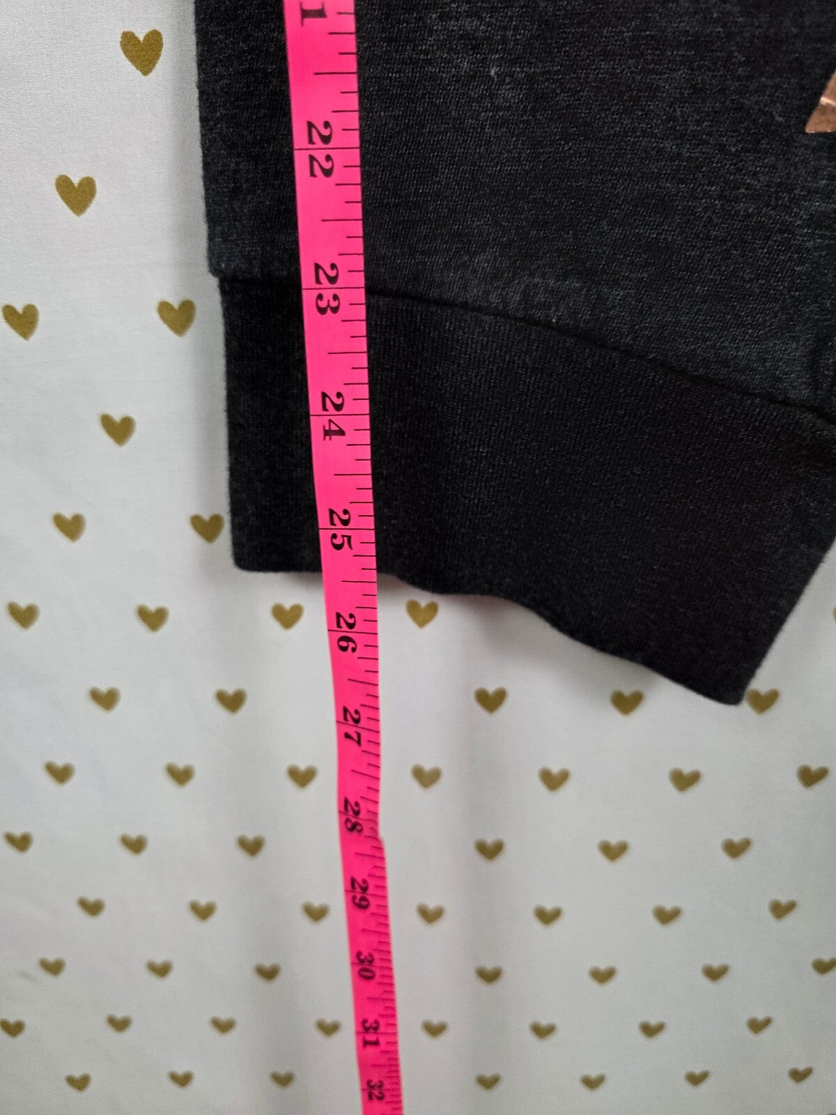 Victorias Secret PINK XL Rose Gold Logo Tapered Joggers Sweats Grey