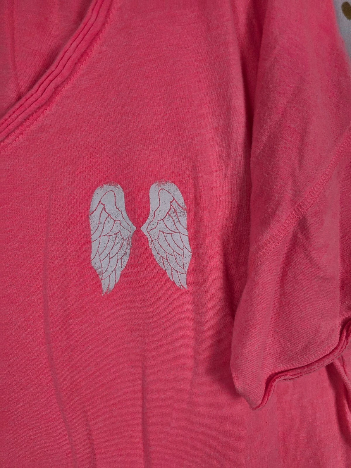Victorias Secret Angels Neon Wings Sleep Shirt Nightgown Large