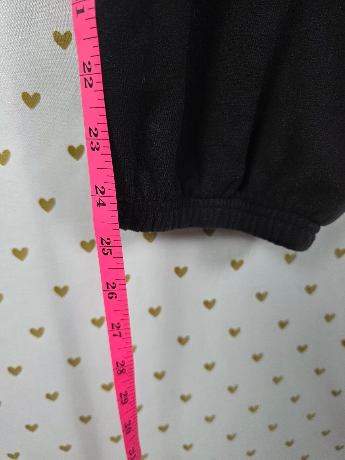Victorias Secret PINK GOLD BLING PEACE Joggers Sweatpants Sweats Y2k Vintage L